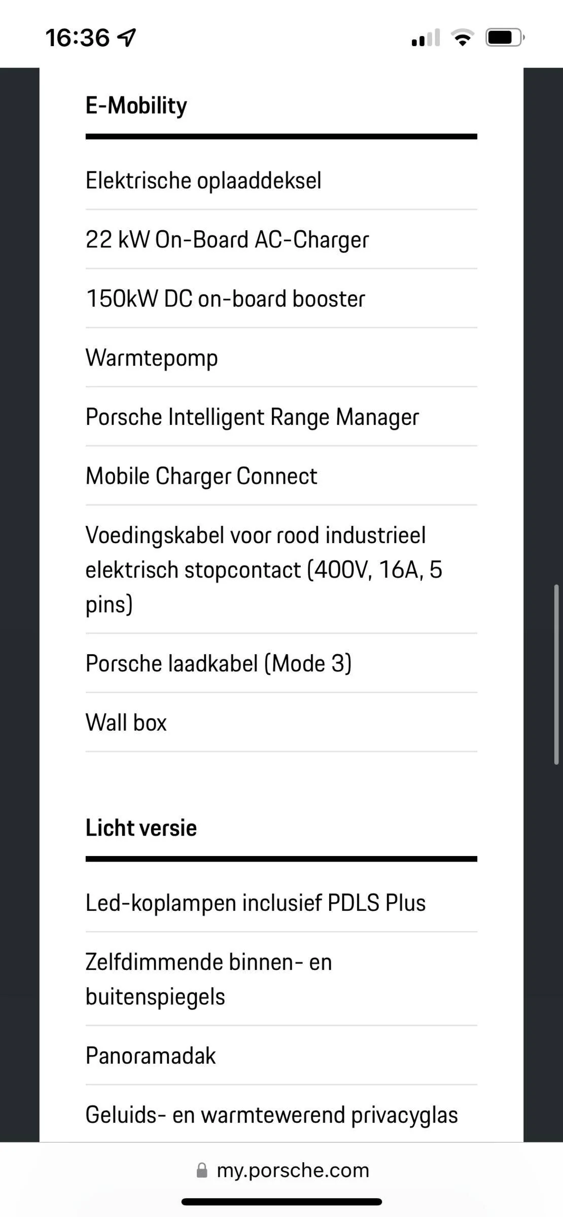 Porsche Taycan Taycan 4 CT production withdrawal 99C91D9F-CFC7-4824-8B0F-F54473CDD2BB