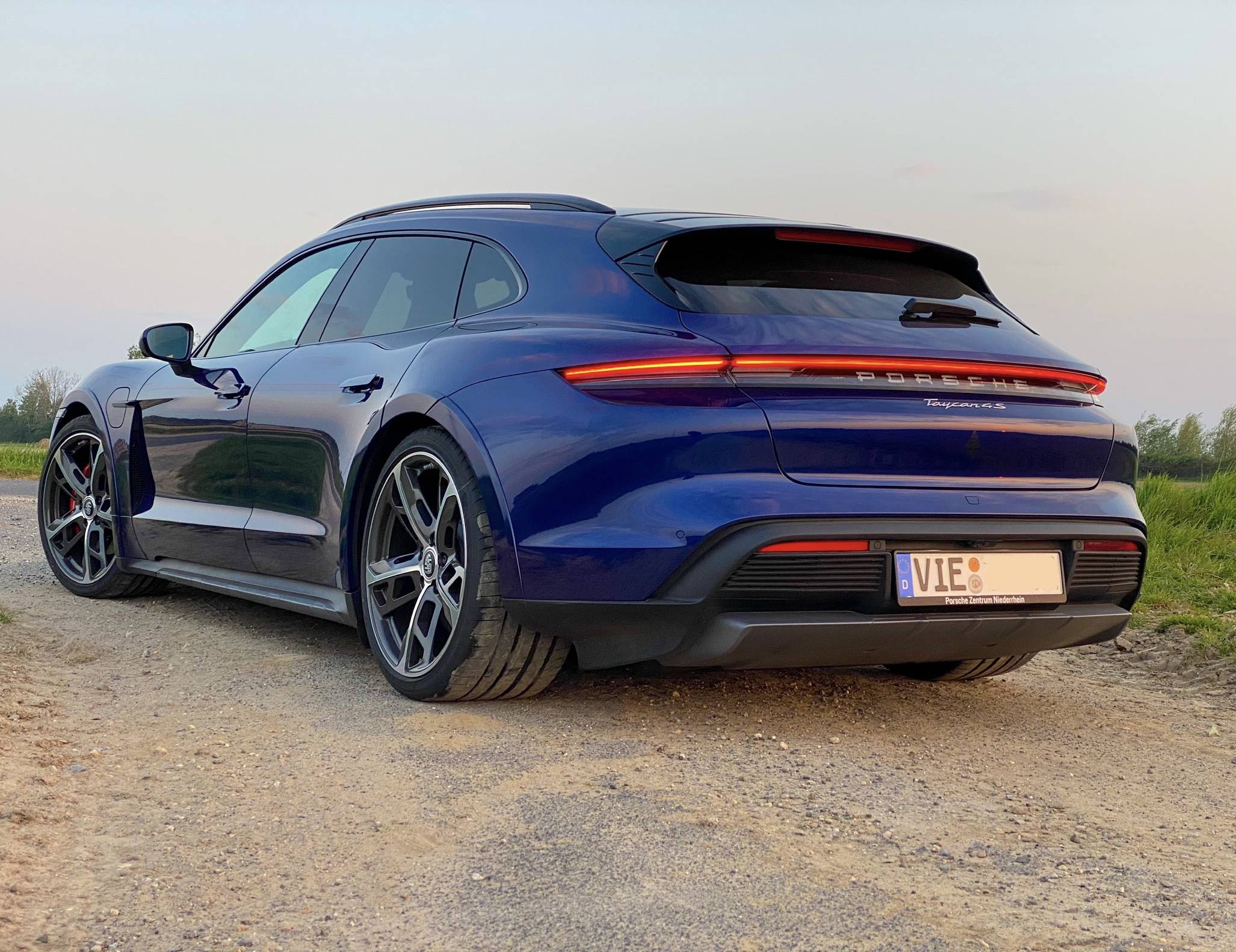 Porsche Taycan CT 4 Painted Wheel Arches and Part Numbers of Cross Turismo Turbo S 20220422_183248684_iOS