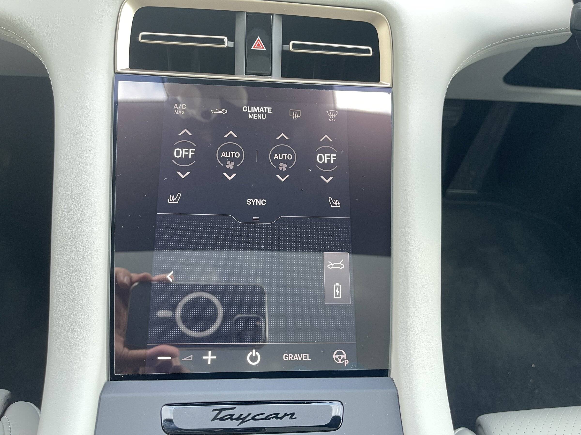 Porsche Taycan Screen protectors installed 8A34B01D-BE88-4293-B932-76C786BC35B3