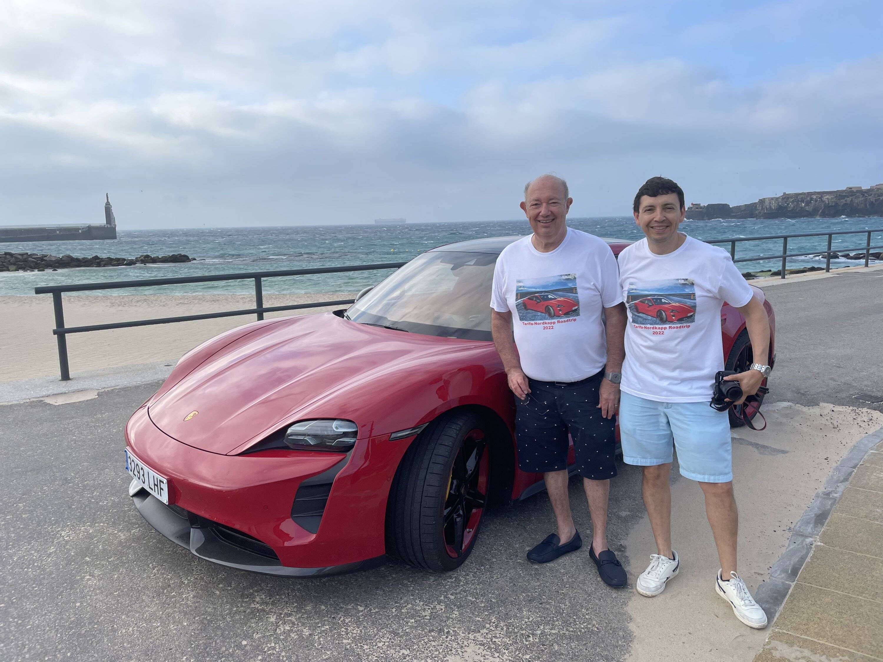 Porsche Taycan Tarifa to Nordkapp Day 1:   Tarifa to Valencia …  Damn is it windy in Tarifa !  We were sandblasted thoroughly … EA1B17C8-C7D0-4741-9712-C21862D58A5A