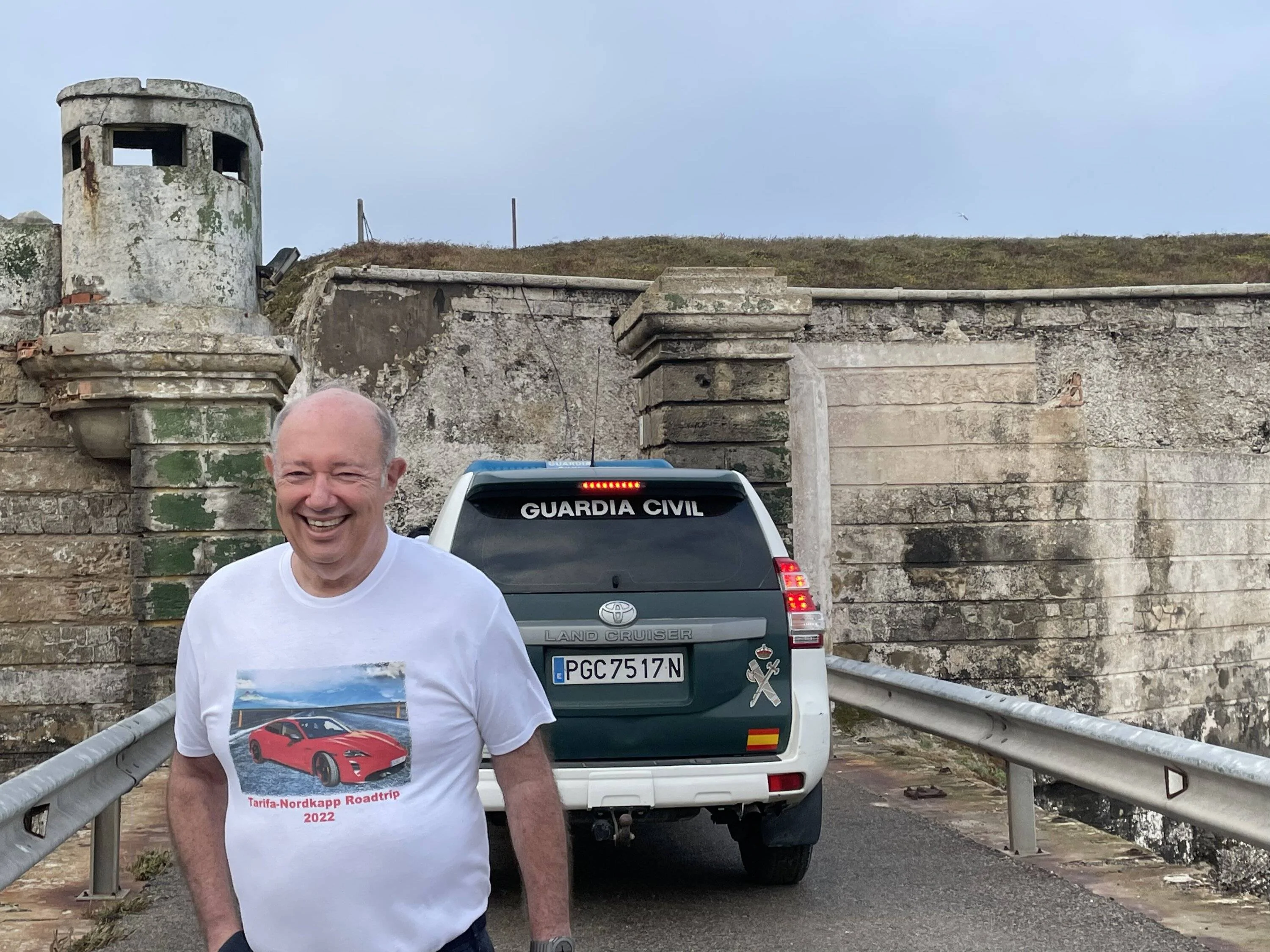 Porsche Taycan Tarifa to Nordkapp Day 1:   Tarifa to Valencia …  Damn is it windy in Tarifa !  We were sandblasted thoroughly … C28BAA10-BD37-4E73-803E-90AB54058F7F