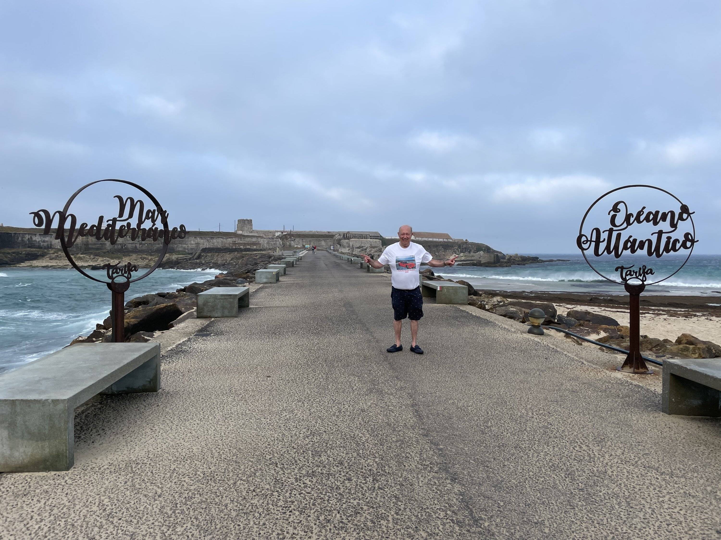 Porsche Taycan Tarifa to Nordkapp Day 1:   Tarifa to Valencia …  Damn is it windy in Tarifa !  We were sandblasted thoroughly … 988011DC-FA20-4786-A573-C87AE436AD81
