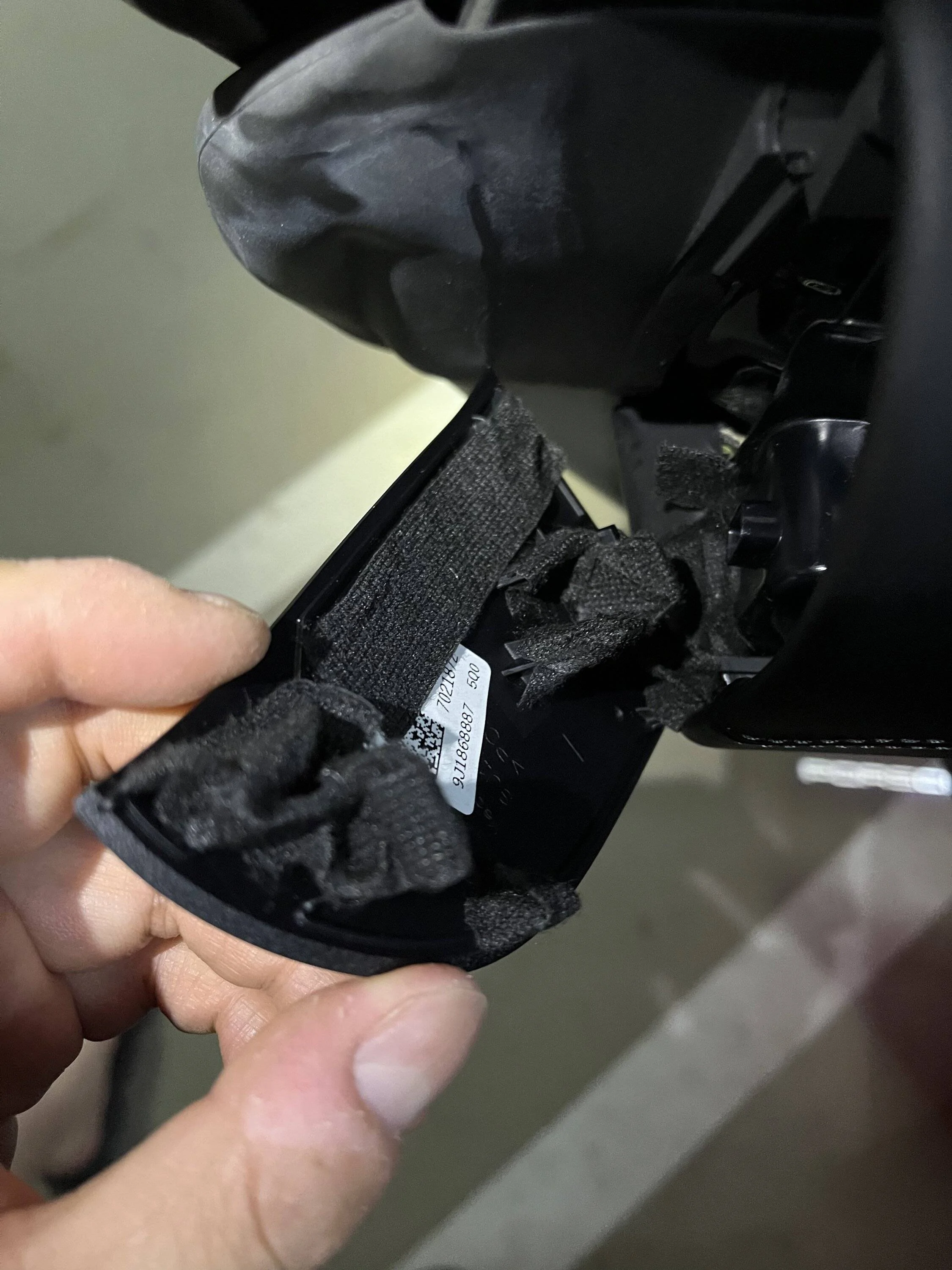 Porsche Taycan How I fixed the door rattles 5D5EFED0-DB9E-41F3-8F3F-083B725FE2B8