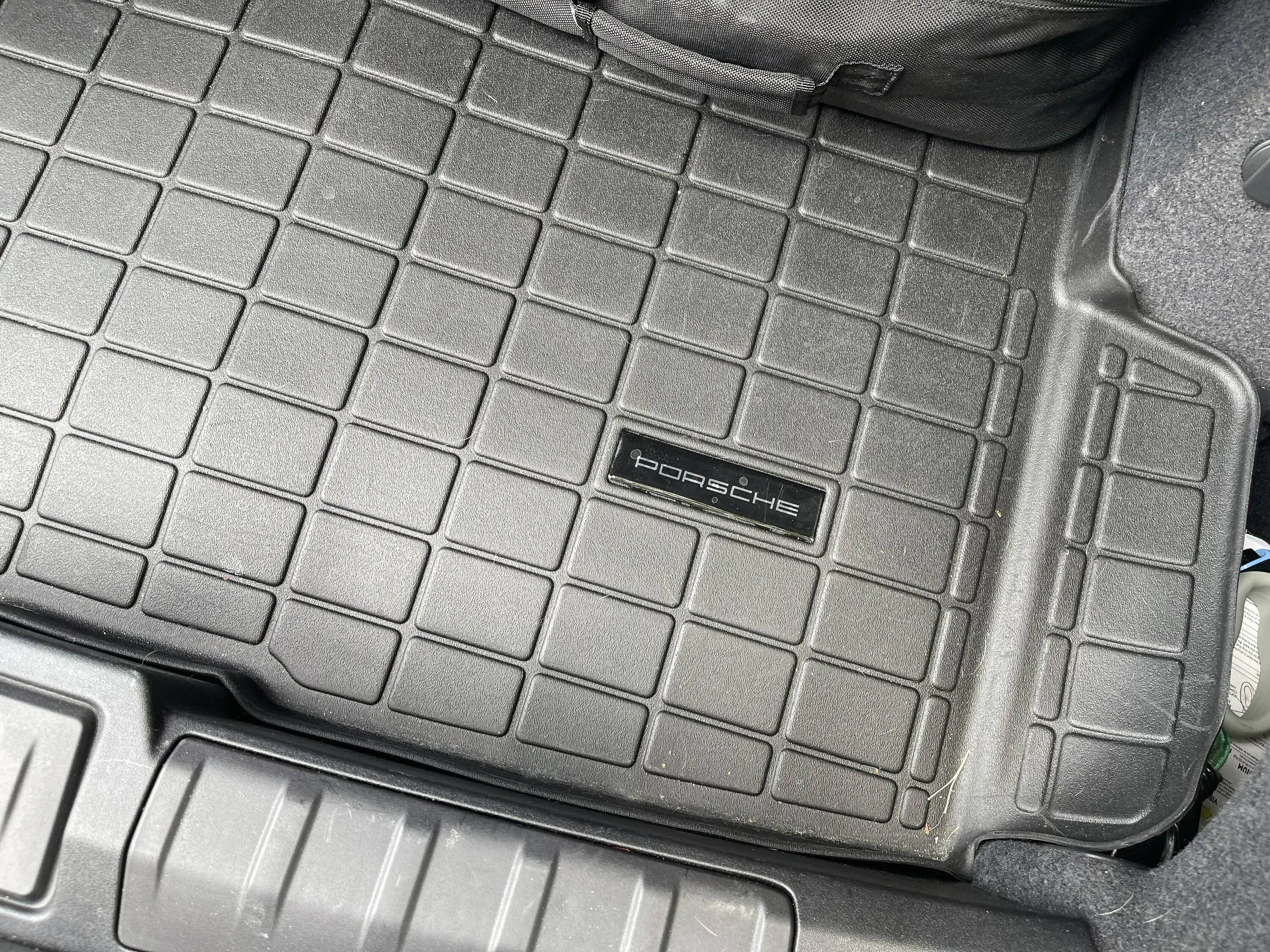 Porsche Taycan OEM Trunk Liner Vs Weathertech ? Rear Floor