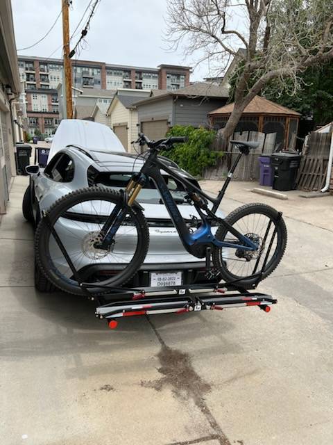 Porsche Taycan Custom Cross Turismo Rear Bike Rack Group Buy IMG_2280.HEIC