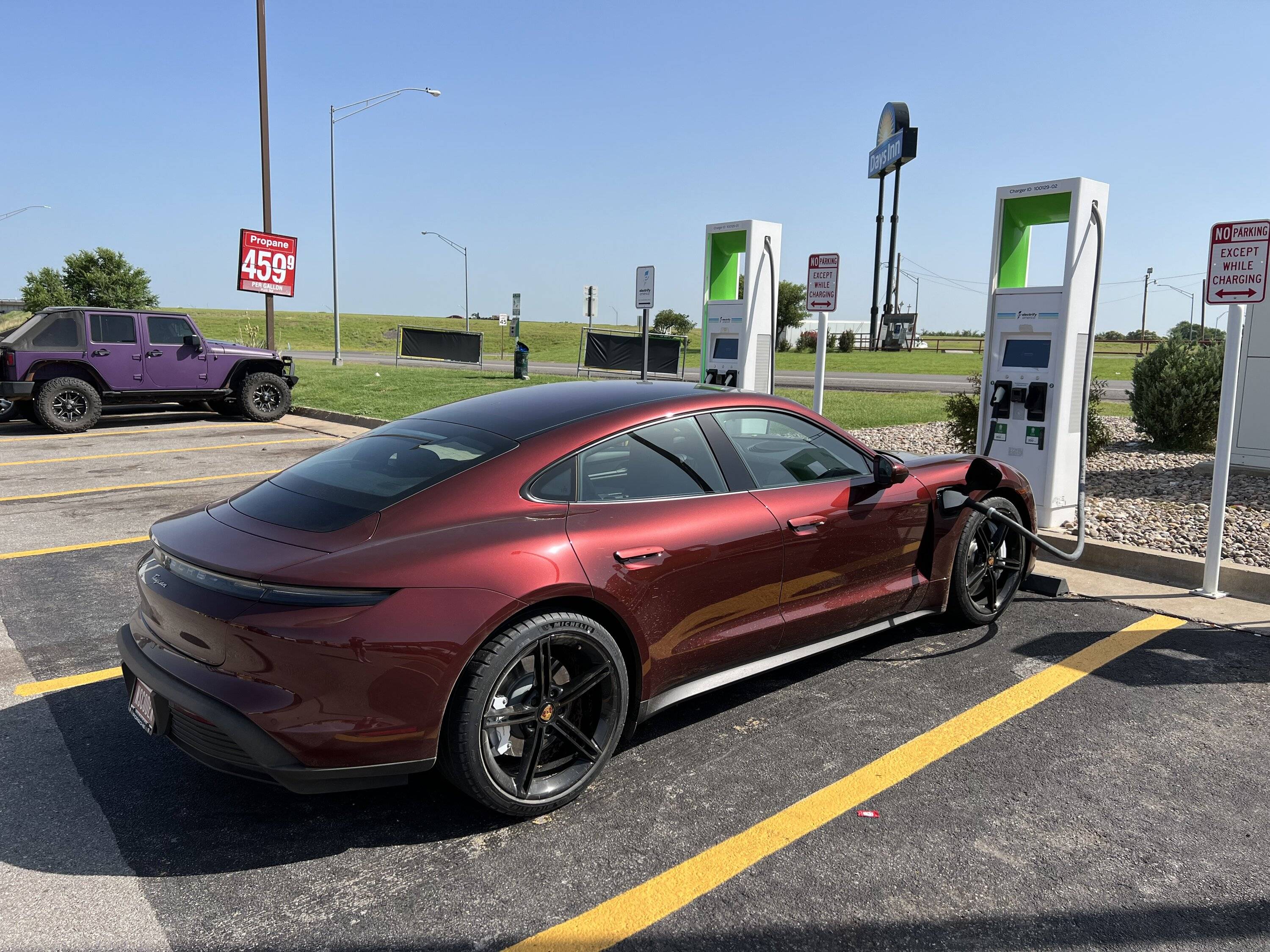 Porsche Taycan Road Trip Report - Texas to California Round Trip IMG_0022