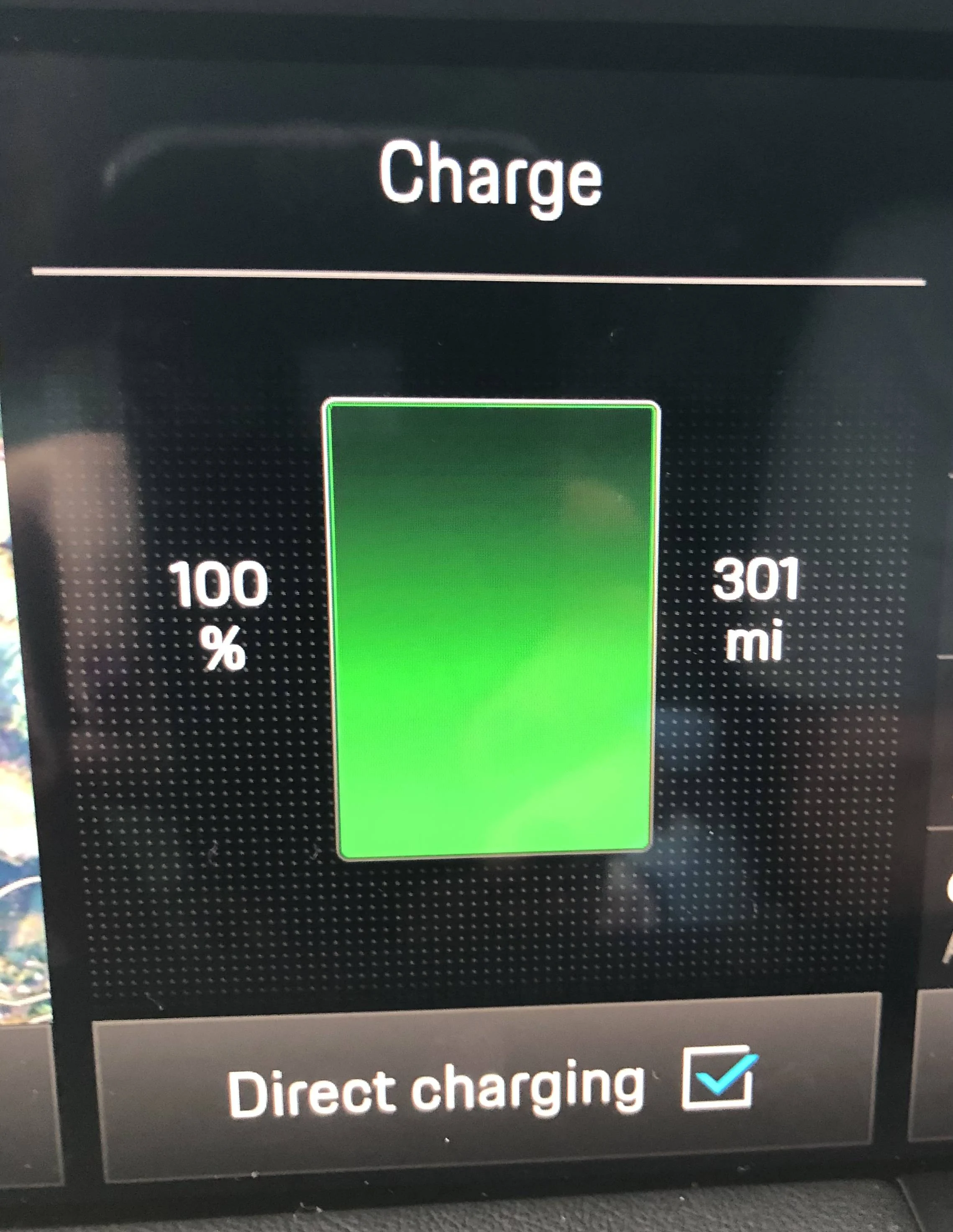 Porsche Taycan 271 miles!  100% charged. What’s your range shown? 71C38DB4-EF3D-49C5-9DA0-54164CEBF2B5