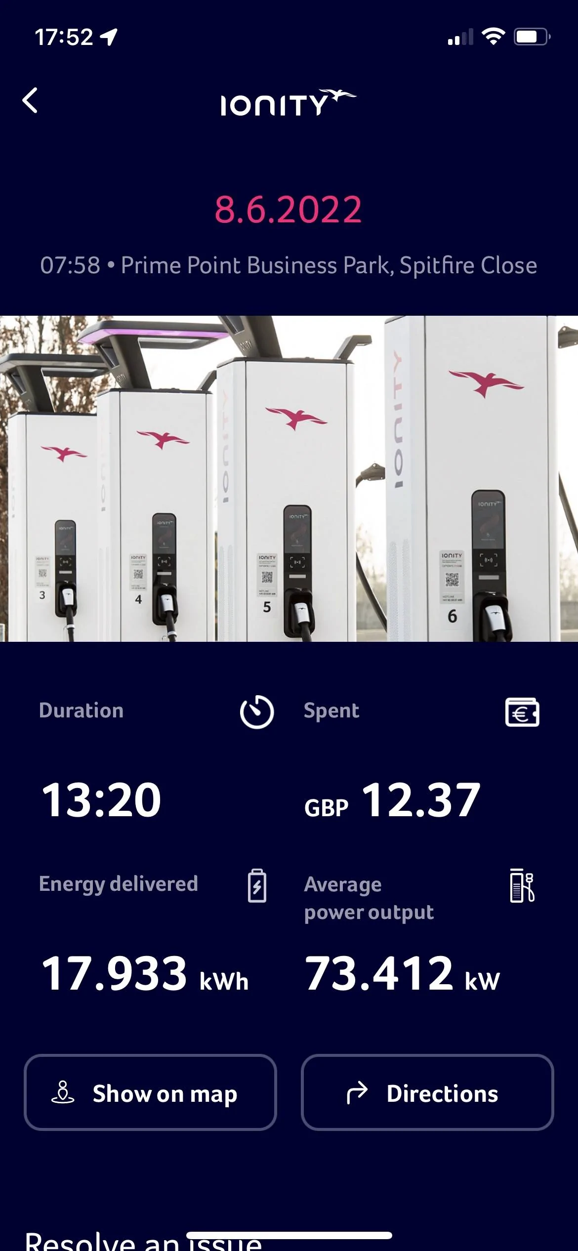 Porsche Taycan Ionity Stafford - Rapid Charging Station CE182210-3202-478F-9409-FB4E8D23B70C