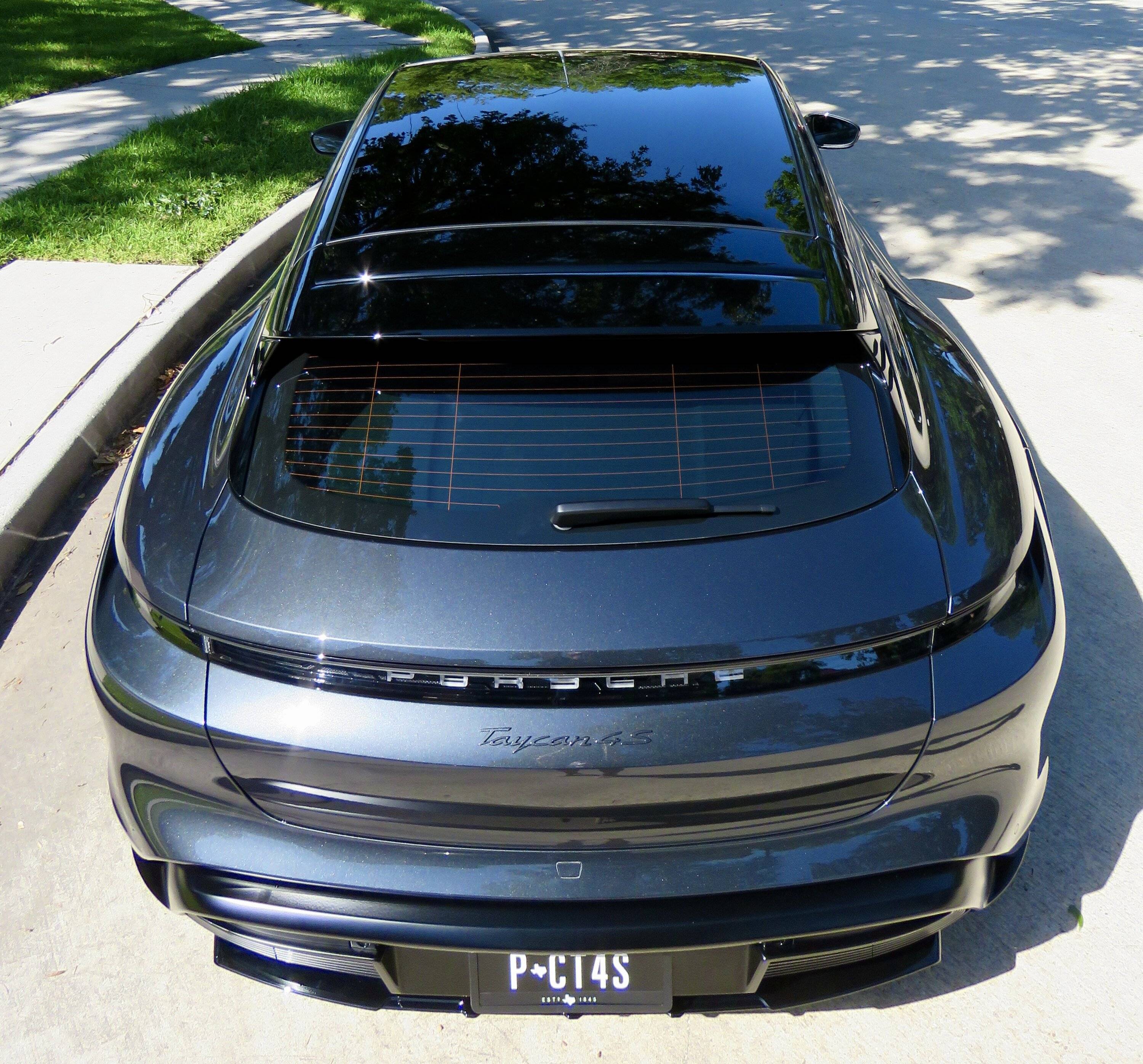 Porsche Taycan Custom Painted 2022 4S Cross Turismo - Changed OEM patterned plastic to Satin Black and much more. IMG_7491.JPG