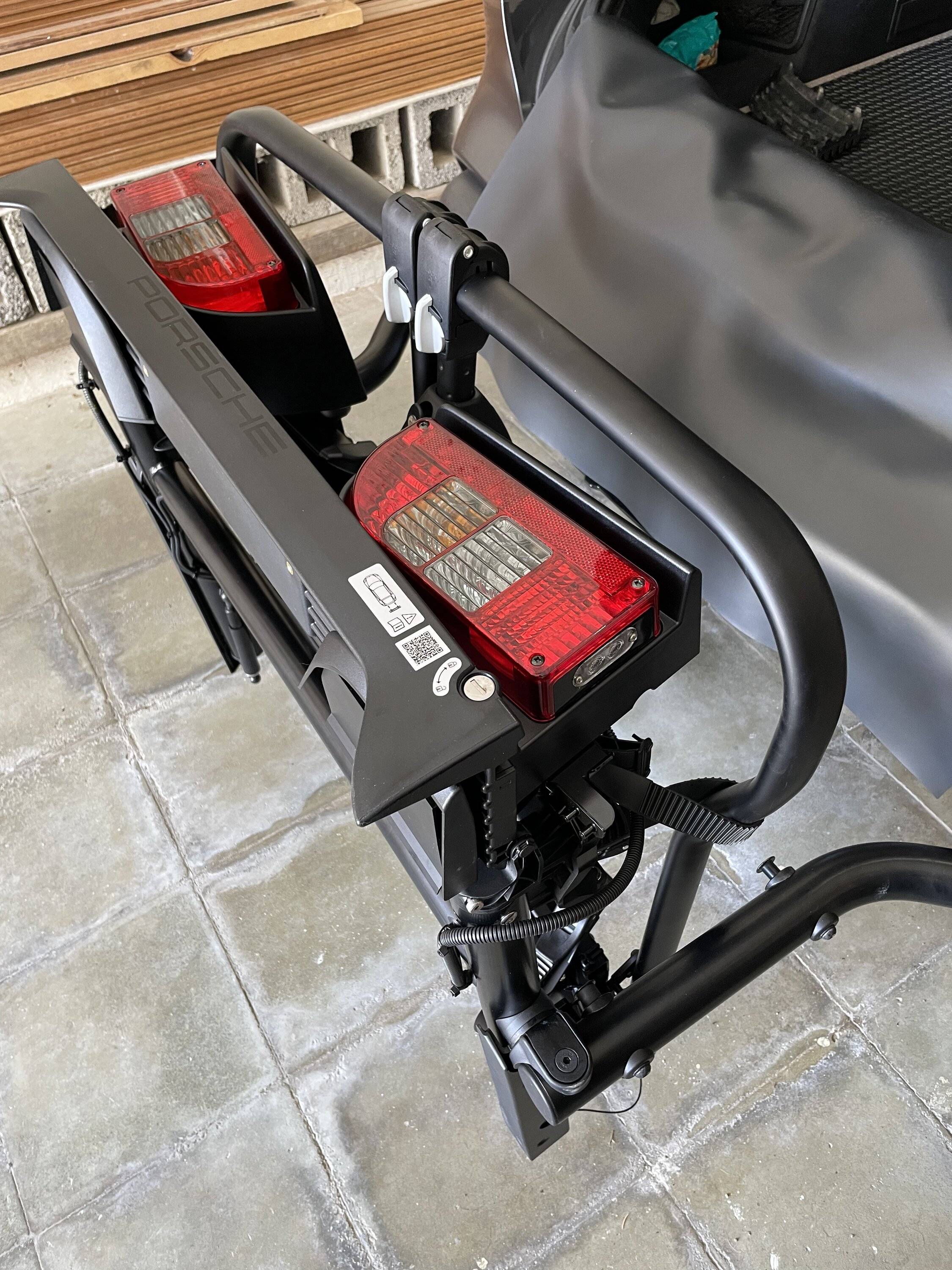 Porsche Taycan Porsche Bike Rack (step by step picture of the installation) 312F94DF-6346-4D42-A6F8-8A80BF734814