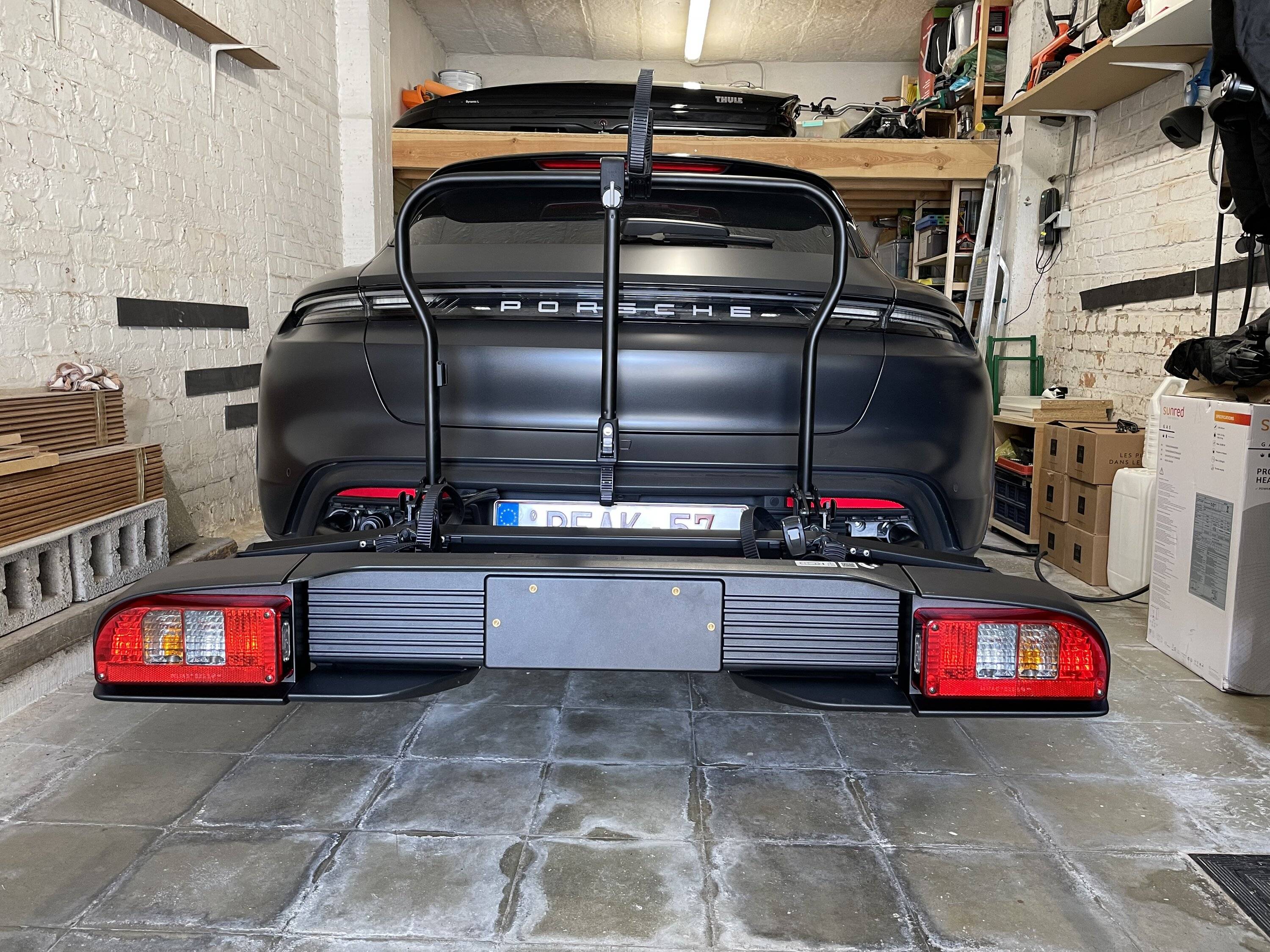 Porsche Taycan Porsche Bike Rack (step by step picture of the installation) FA6A0FCA-6A74-400D-9505-978B2D2C868B