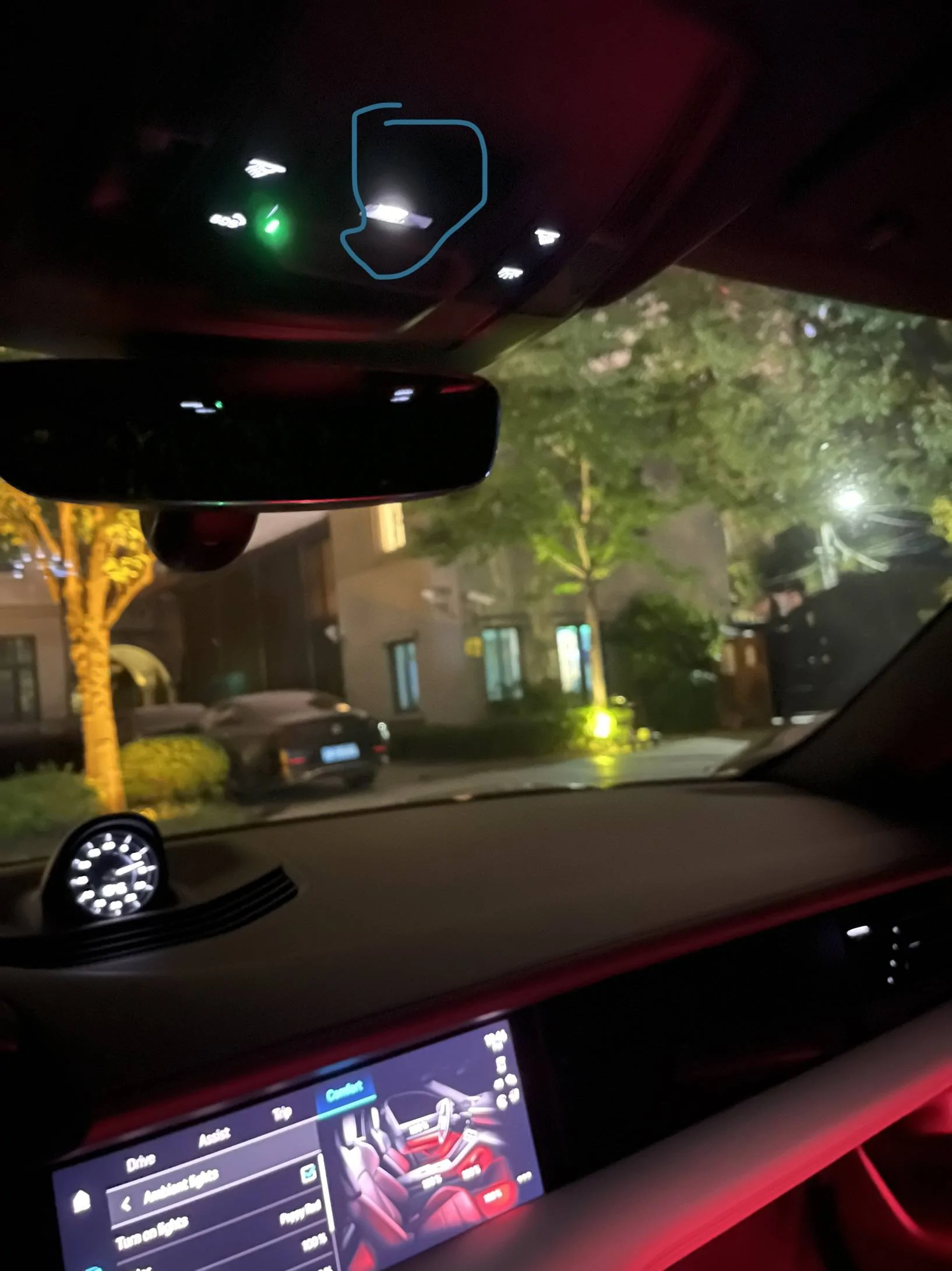 Porsche Taycan Night time driving, cabin too bright!? F79C4249-422B-419C-B67F-69885D8E57B2