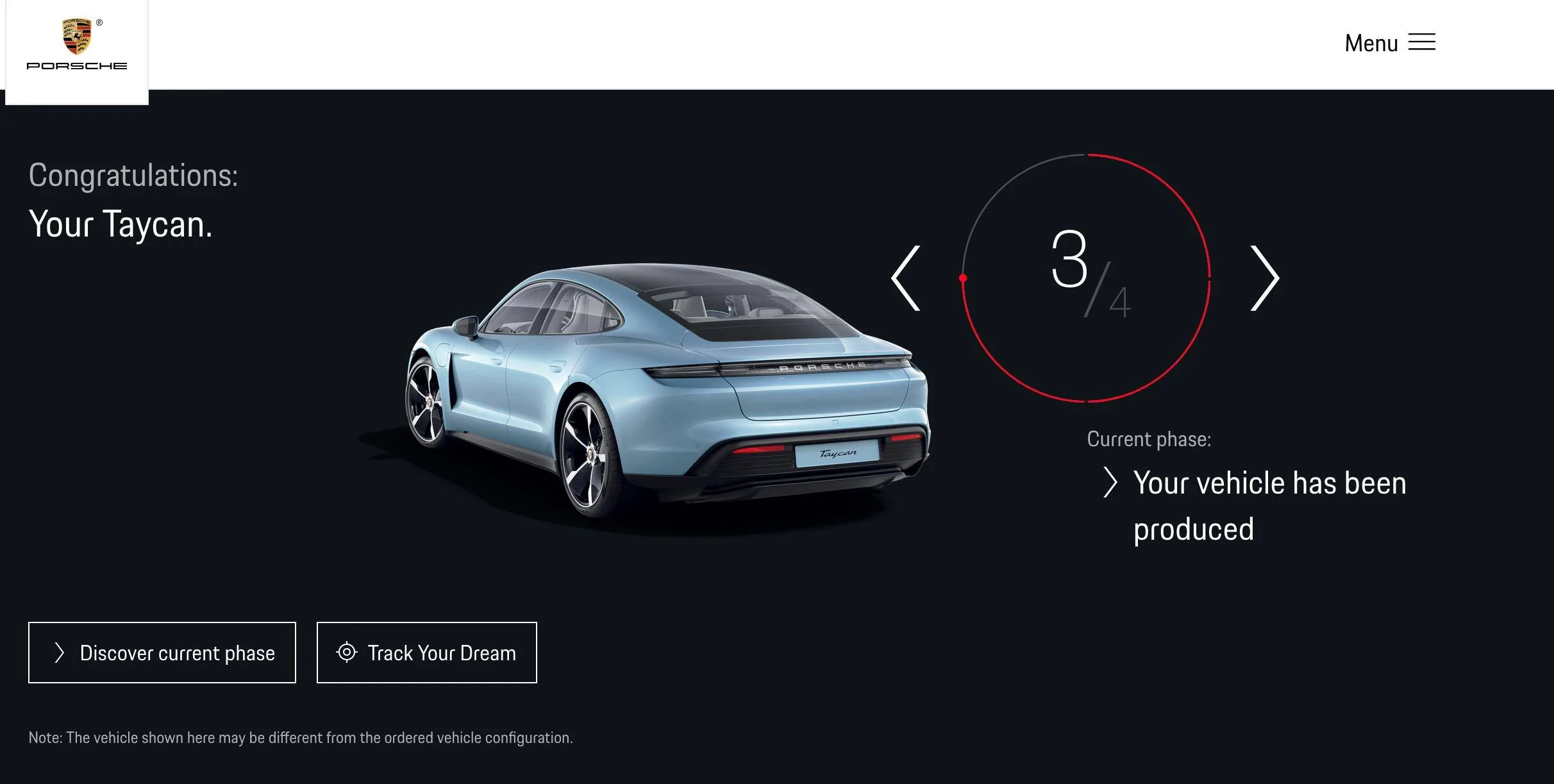 Porsche Taycan FROZEN BLUE Taycan Club Taycan produced
