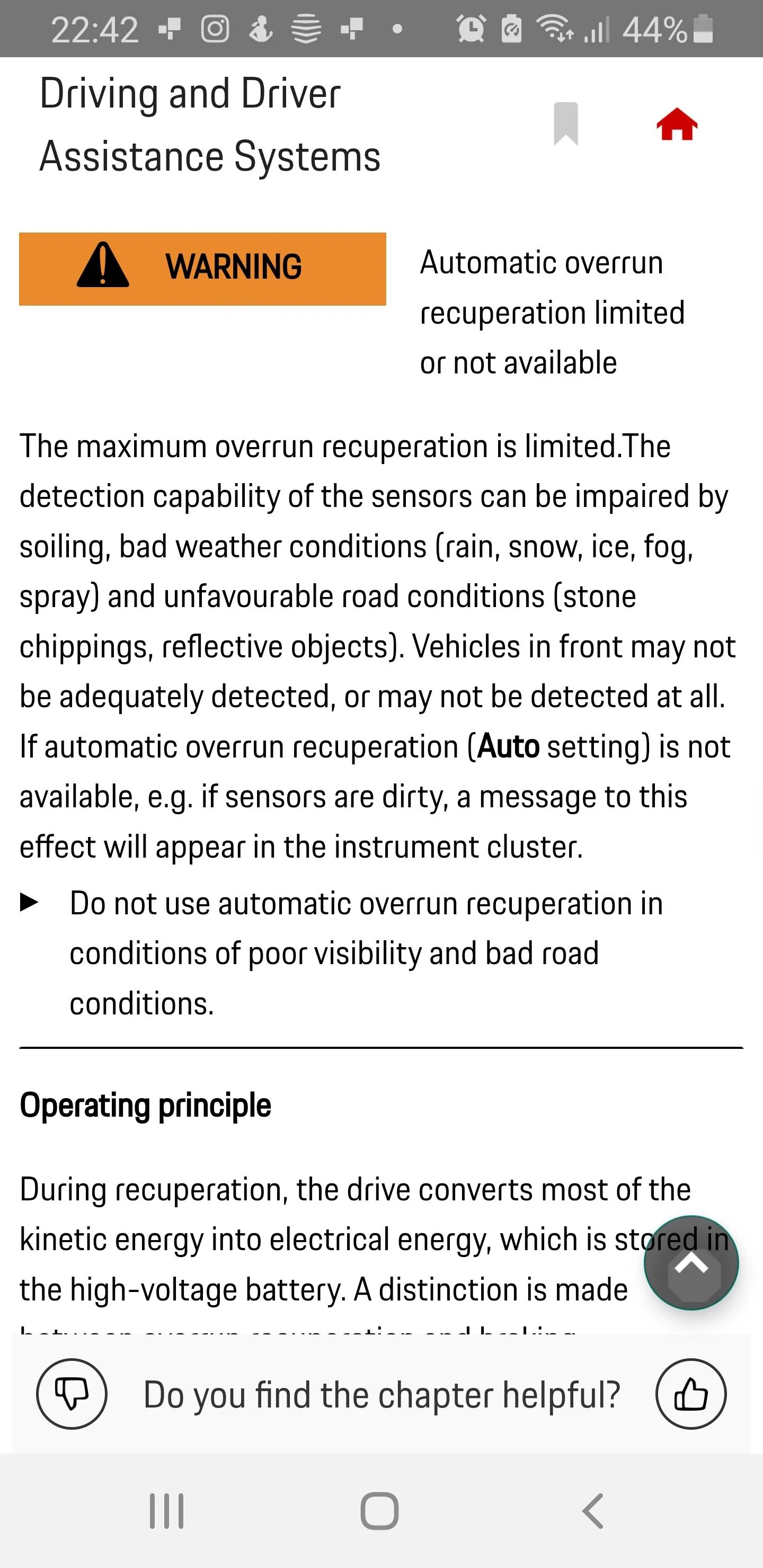 Porsche Taycan Taycan Dash Question Screenshot_20220626-224247_Porsche Good to kno