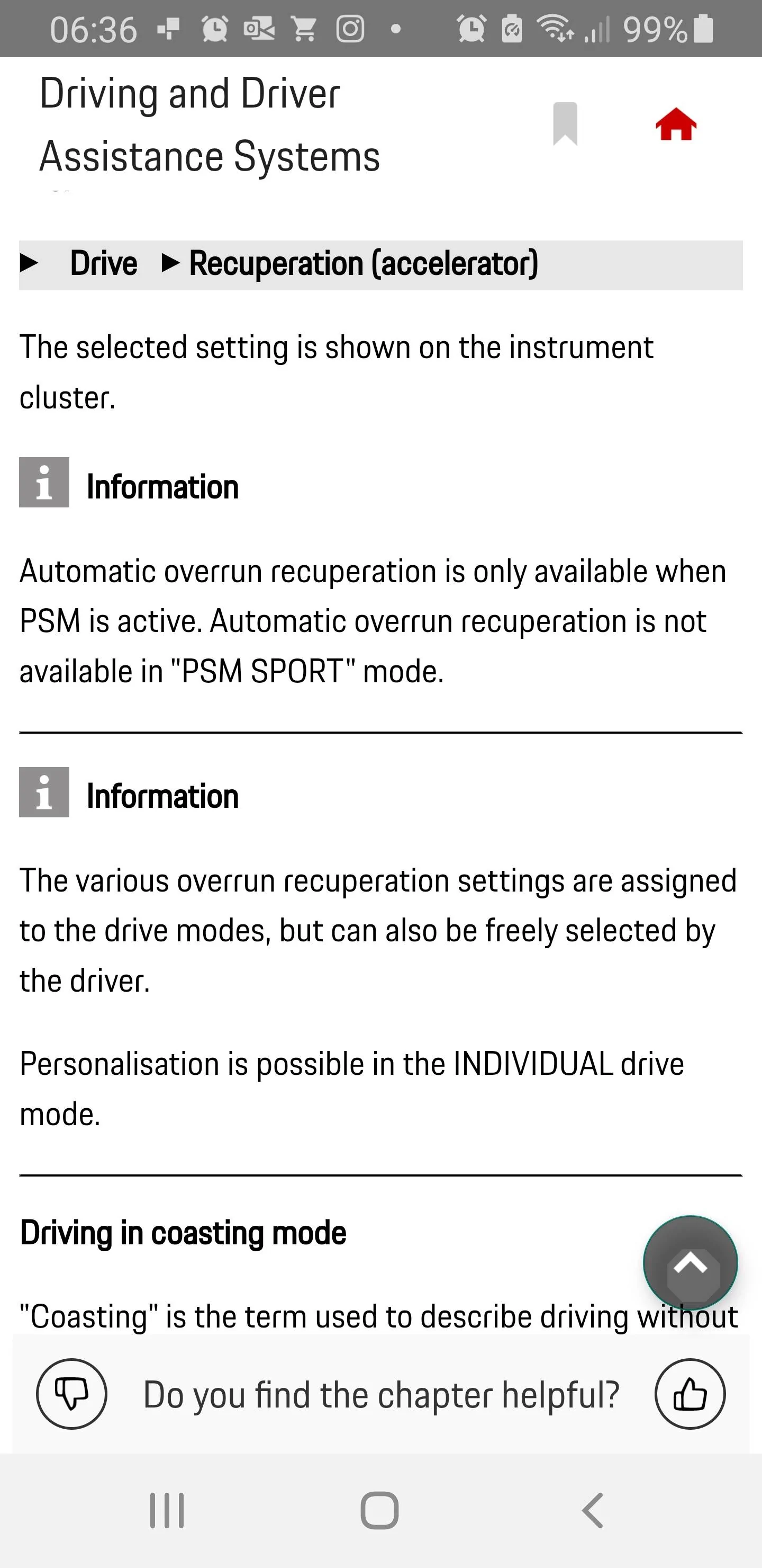 Porsche Taycan Taycan Dash Question Screenshot_20220627-063658_Porsche Good to kno