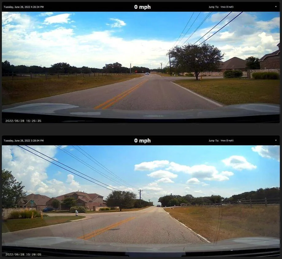 Porsche Taycan Fitcamx dashcam installation FitcamX Garmin Linear Polarizing Filter