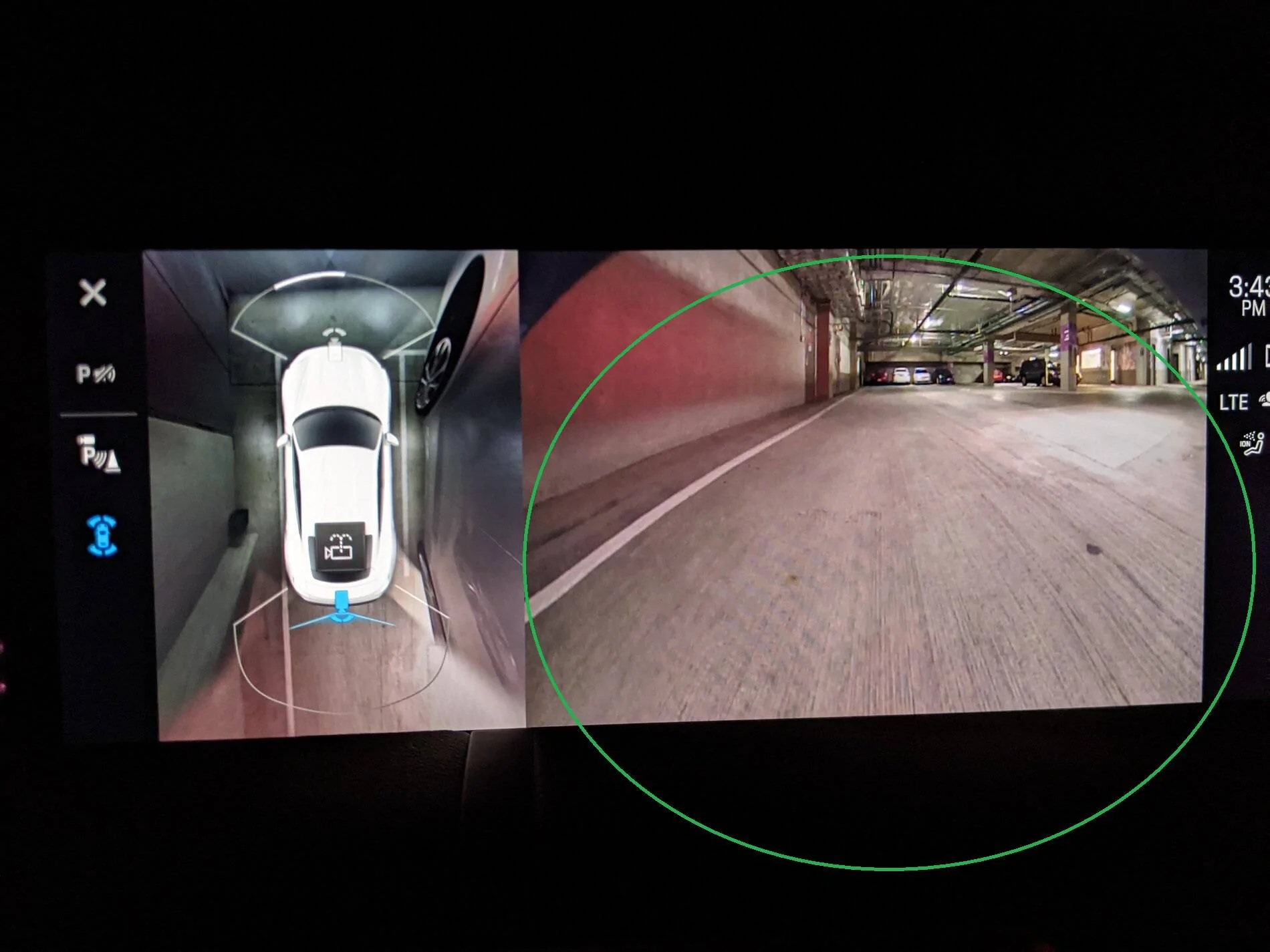 Porsche Taycan Backup camera change default to NOT be super wide angle PXL_20210831_224315704_2