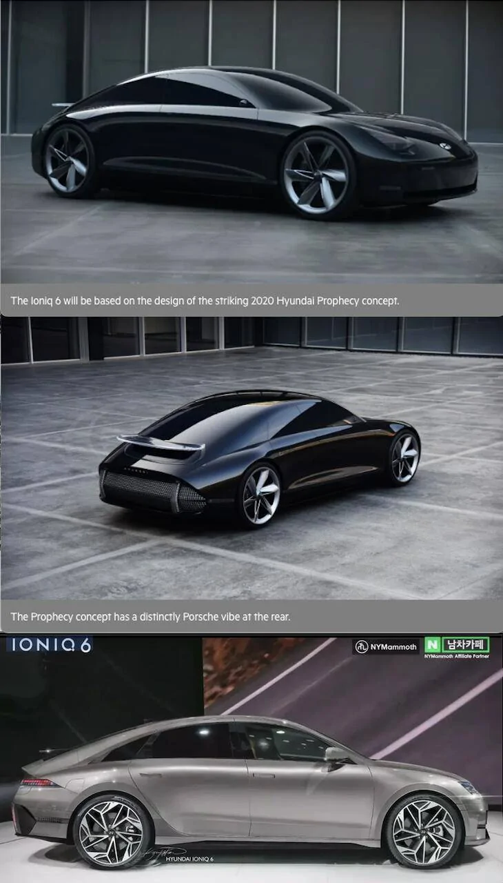 Porsche Taycan Taycan v Hyundai Ioniq 6 Screen Shot 2022-06-30 at 9.06.32 AM