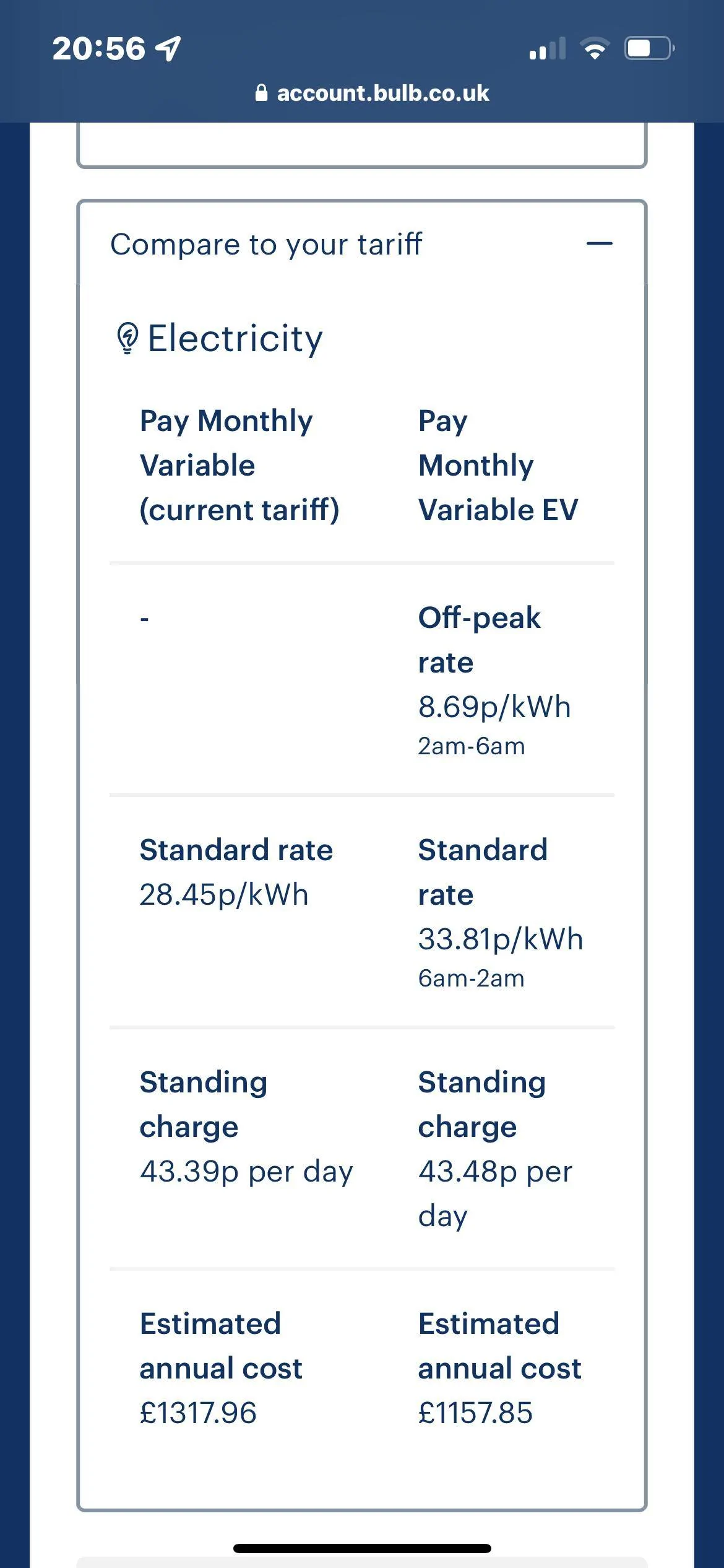 Porsche Taycan Best electricity tariff for EV switching today 57001C20-18C8-4F34-B50D-DB47A8ACF906