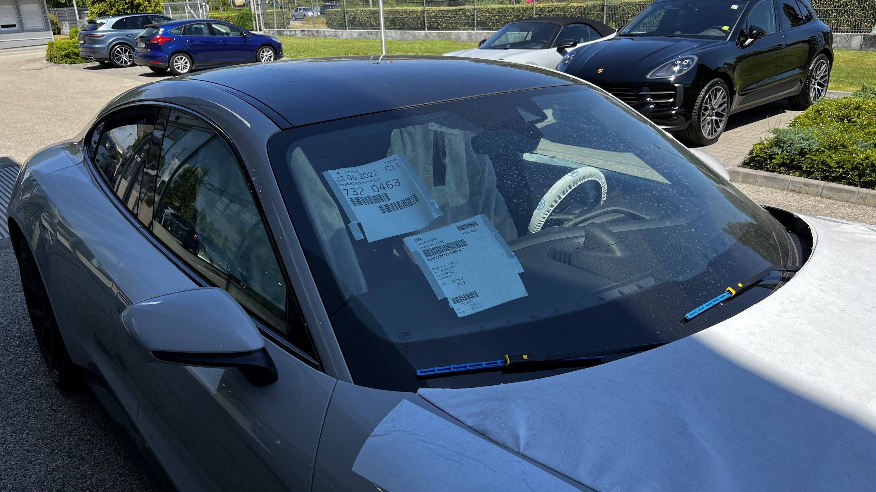 Porsche Taycan Taycan delay - 8 weeks due to battery supplier fire tempImageg1YPkJ