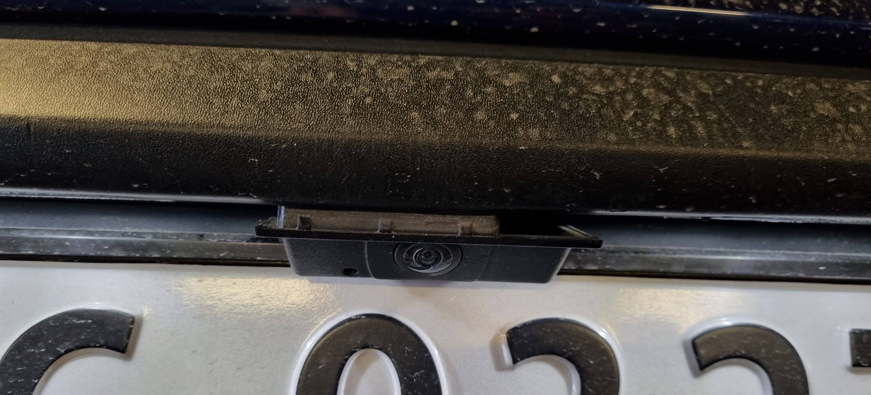 Porsche Taycan Rear Camera Washer Problem 1