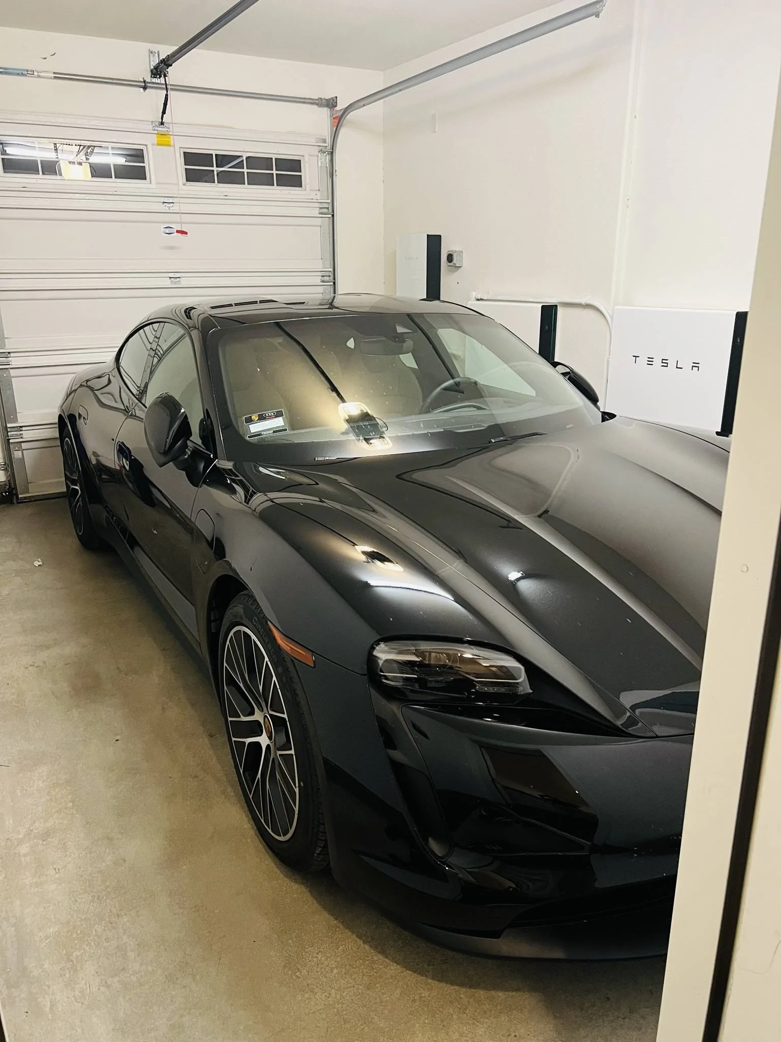 XPEL Stealth PPF installed on gloss black Taycan | TaycanForum