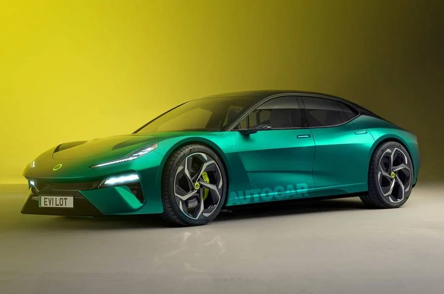 Porsche Taycan hmmmmm.....  interesting. Lotus Type 133 99-lotus-ev-four-door-render-by-autocar