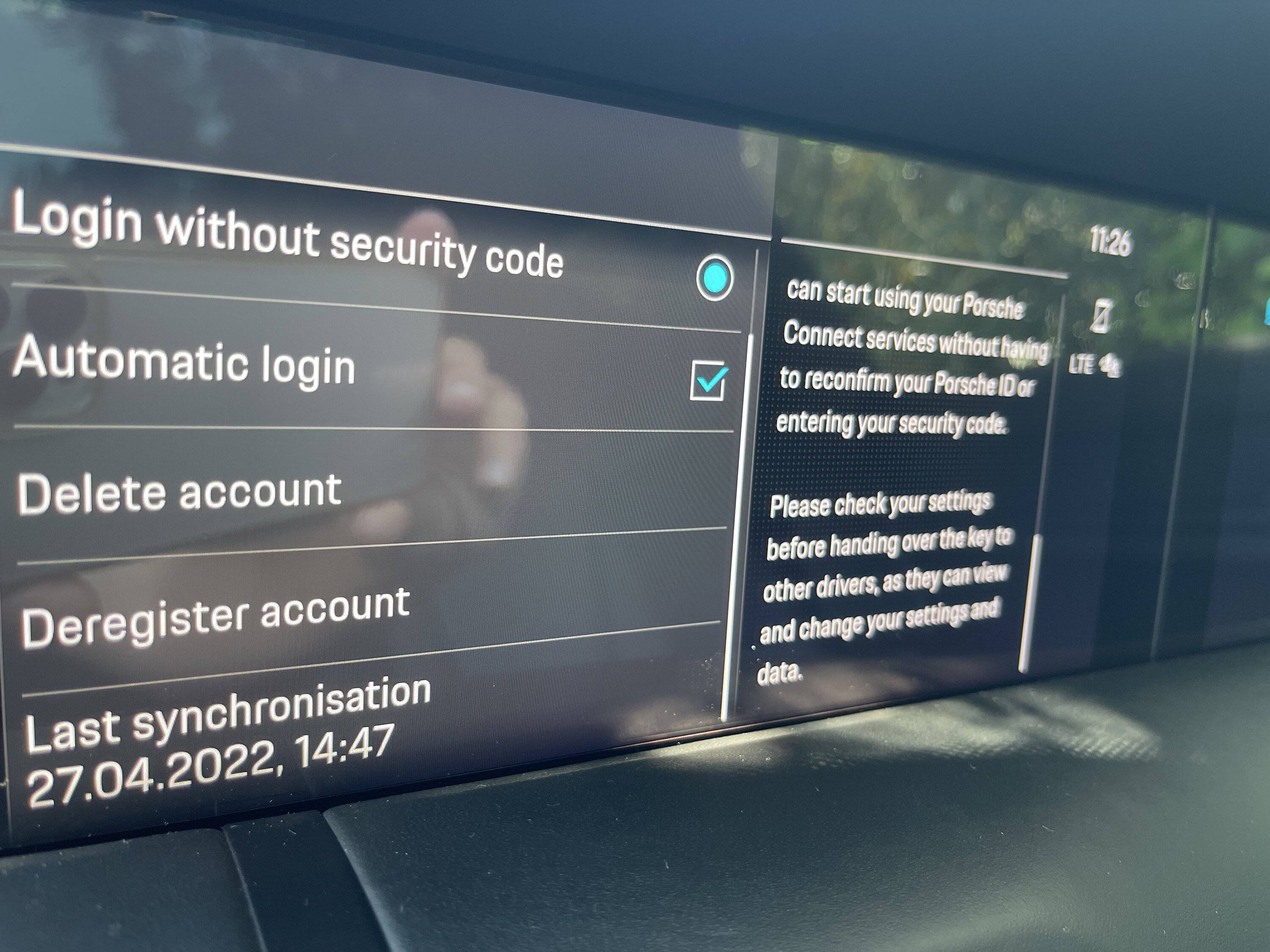 Porsche Taycan PCM versions image