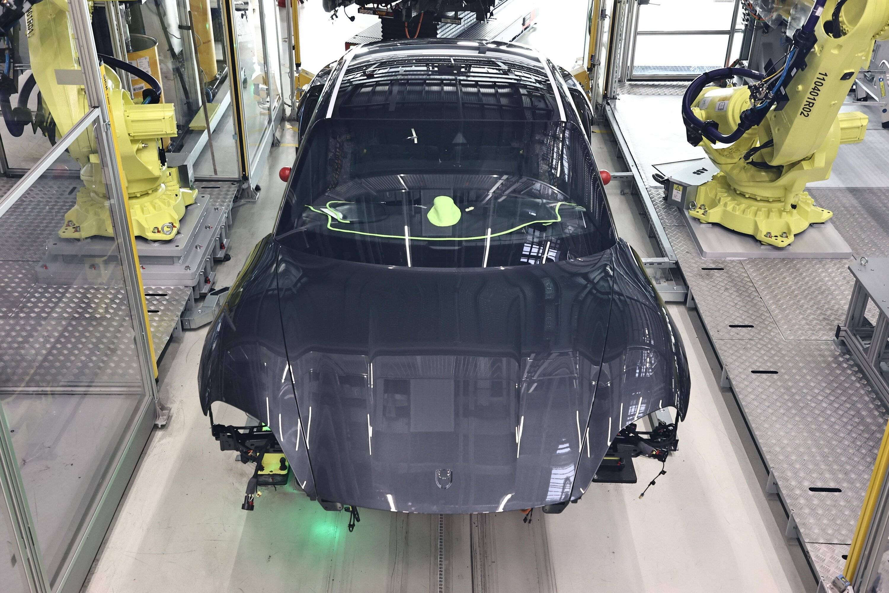 Porsche Taycan 📸  How to Find Your Taycan Production Photo From Assembly Line Taycan prod image 2