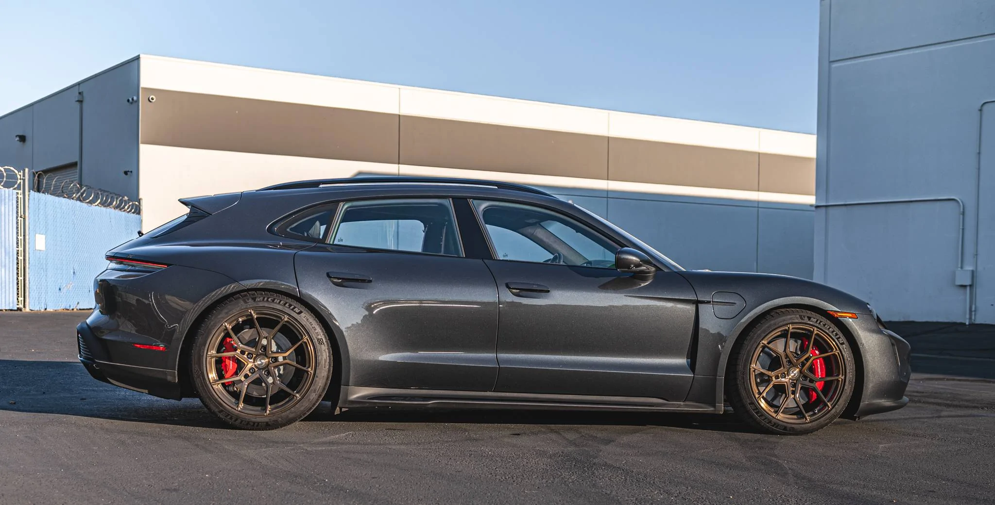 Porsche Taycan Signature Wheel - Now Here For The Taycan! SV706 Taycan GTS Brushed Bronze Tinted-10