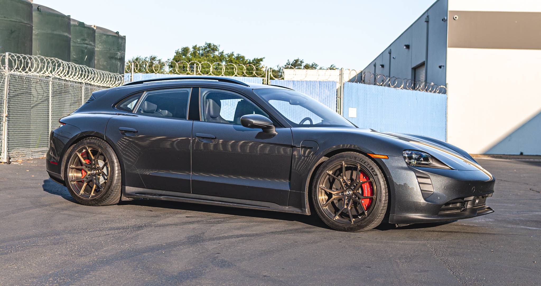 Porsche Taycan Terrance’s Taycan GTS Sport Turismo Adventures [Delivered!] SV706 Taycan GTS Brushed Bronze Tinted-09