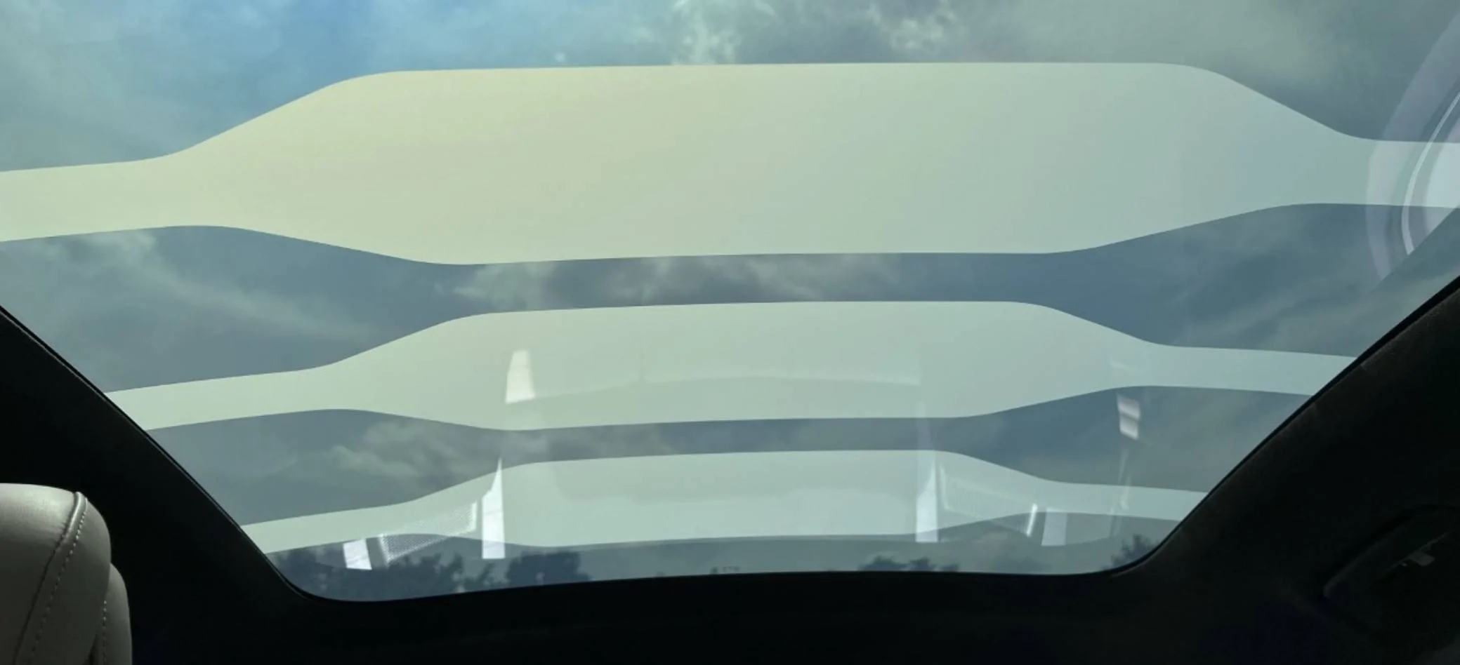 Porsche Taycan Variable light roof Variable Light - Bold