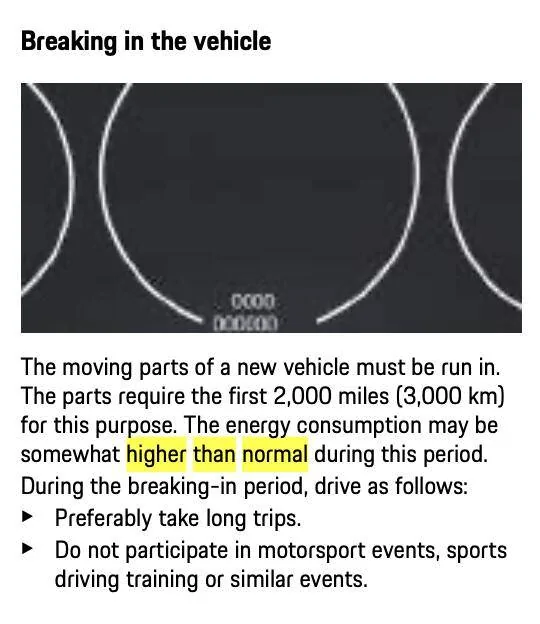 Porsche Taycan New car, when does range finally start steady out to EPA? Screen Shot 2022-07-07 at 12.28.26 PM