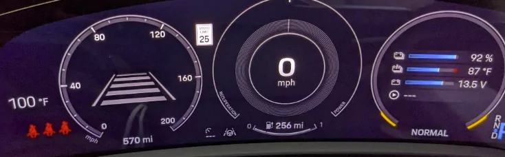 Porsche Taycan New car, when does range finally start steady out to EPA? 1657222333074