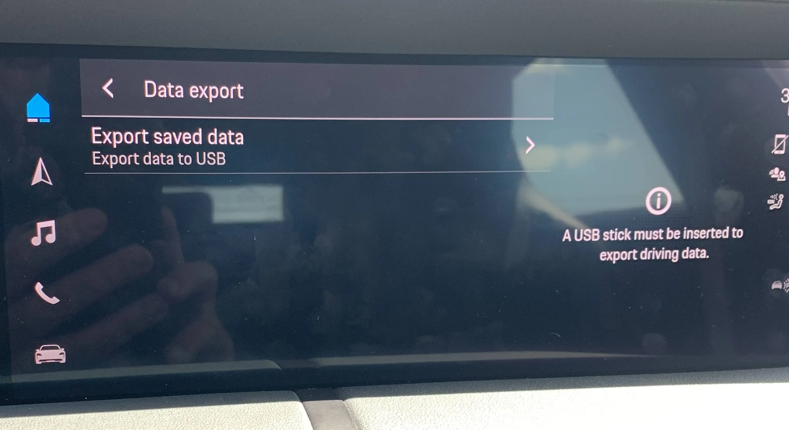 Porsche Taycan “Data export” setting in PCM? AEDCAEDA-0C6F-413F-829F-12D43EB26925