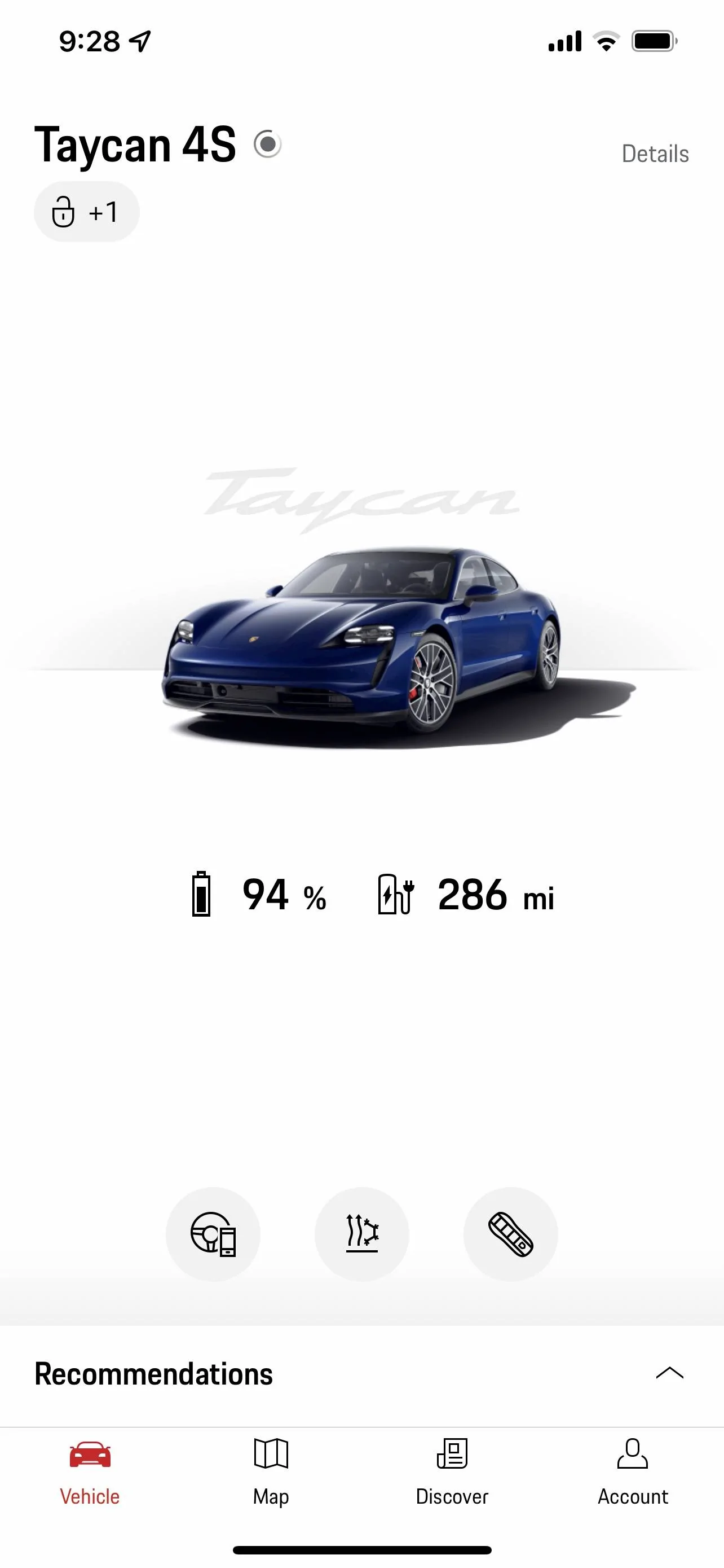 Porsche Taycan 271 miles!  100% charged. What’s your range shown? fullsizeoutput_3dd6