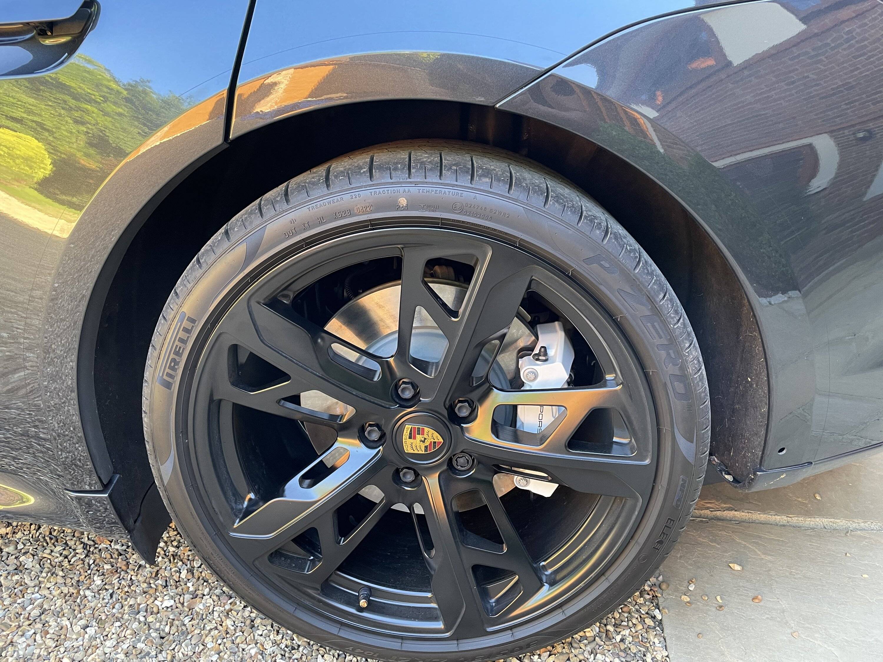Porsche Taycan CT Turbo S wheel arches 38C3476B-BF30-4264-A324-42C58AC5005C