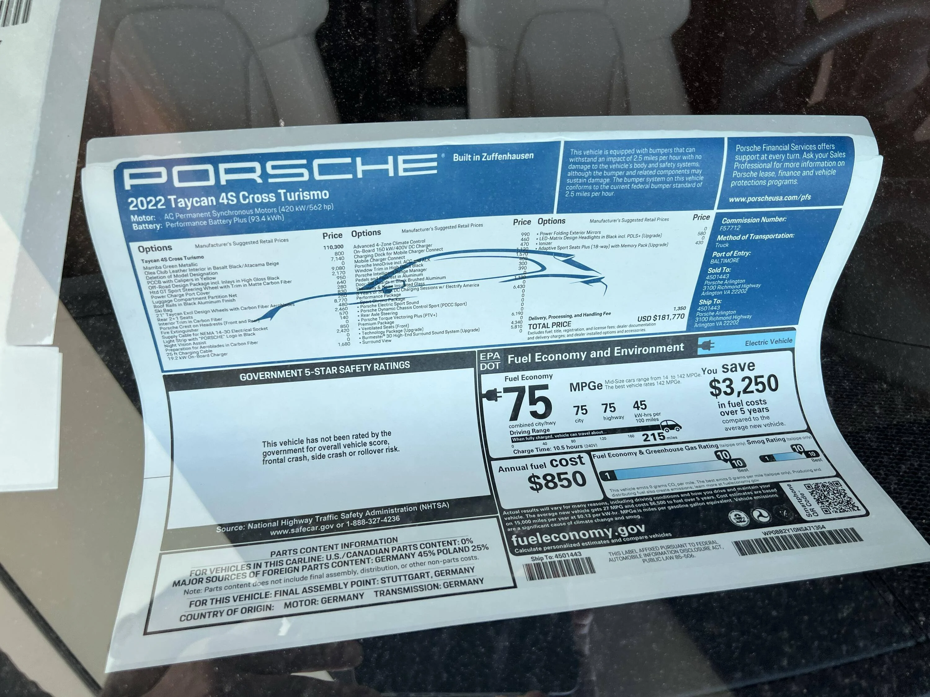 Porsche Taycan Taycan Options Advice tempImageRMCO6R