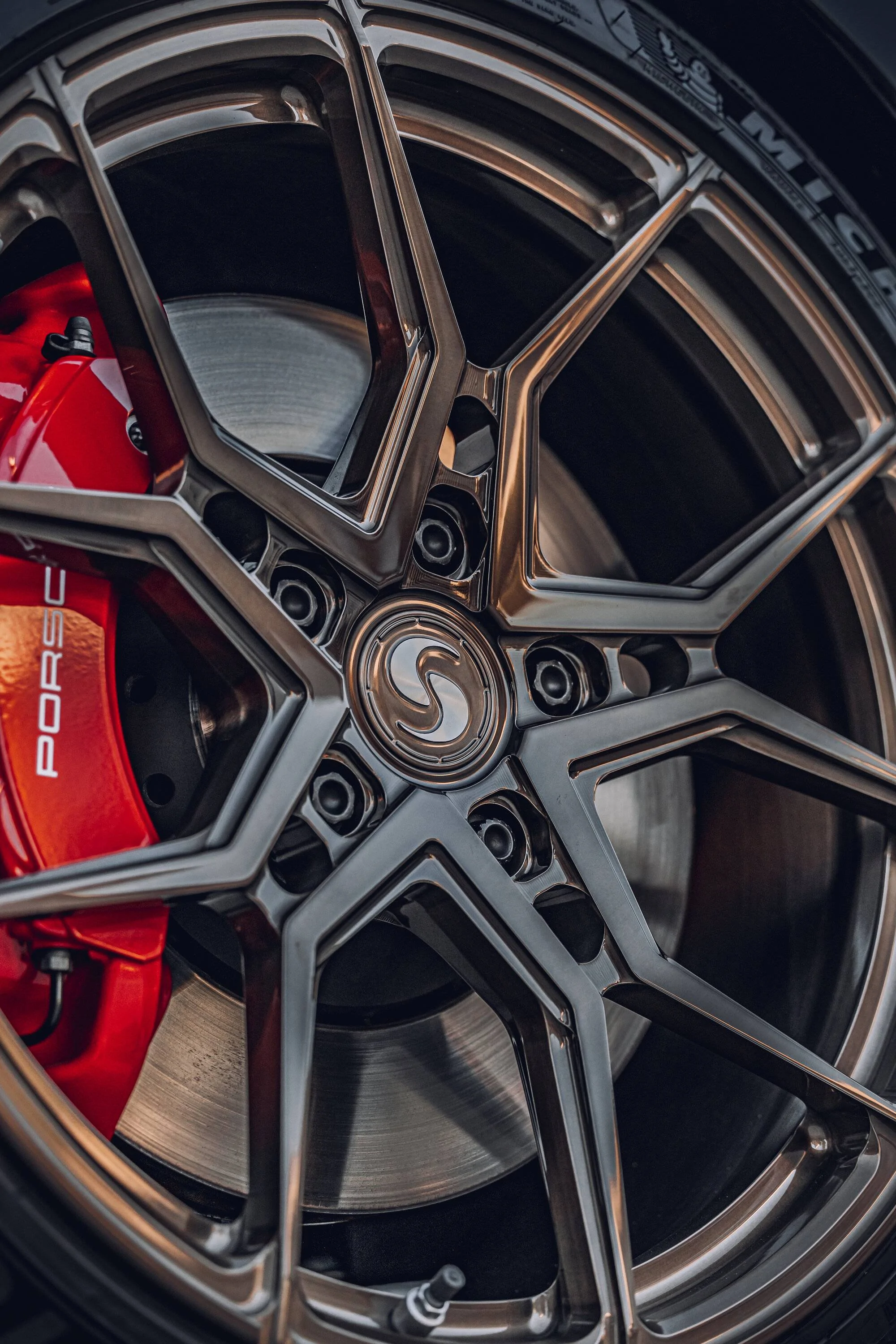 Porsche Taycan Signature Wheel - Now Here For The Taycan! SV706 Taycan Brushed Bronze Tinted30