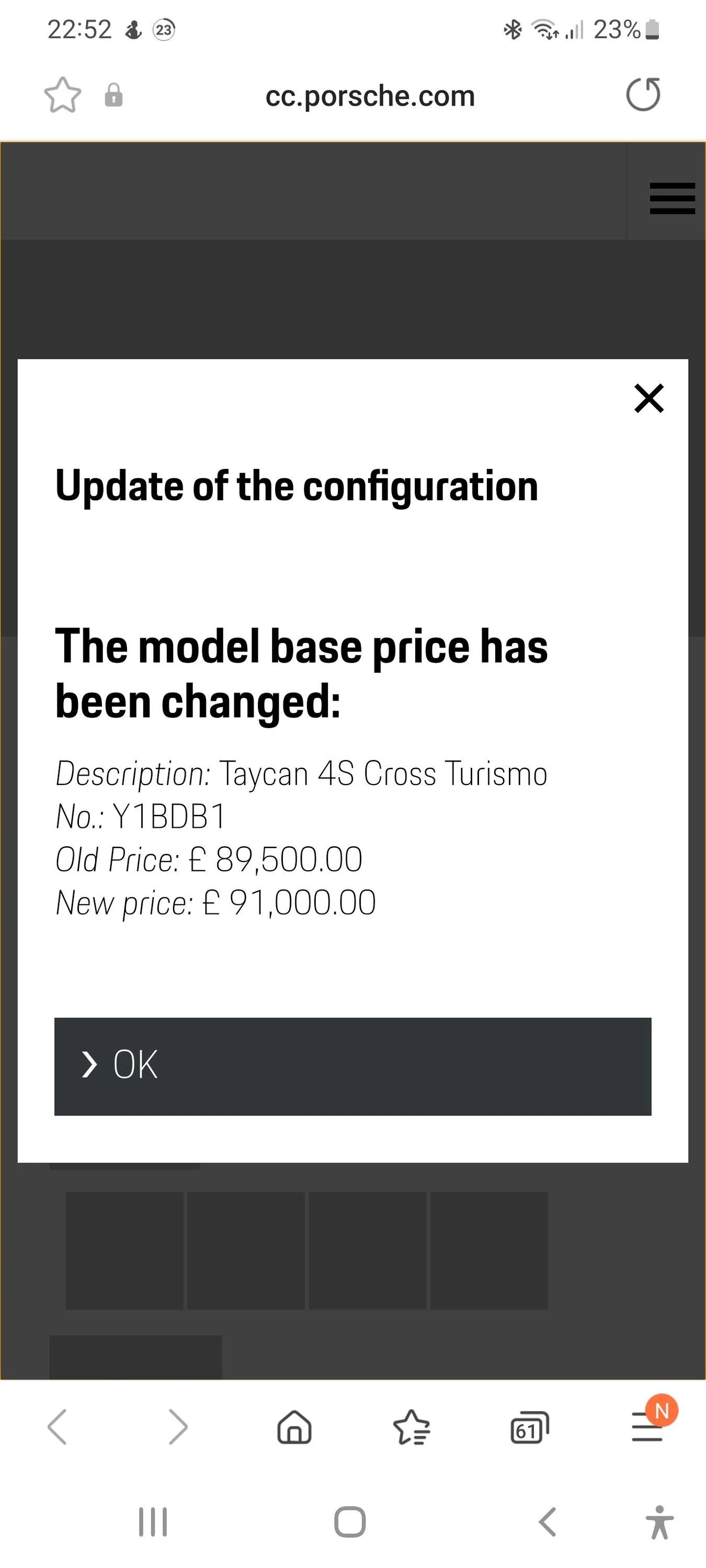 Porsche Taycan Price increase again ? Screenshot_20220715-225219_Samsung Internet