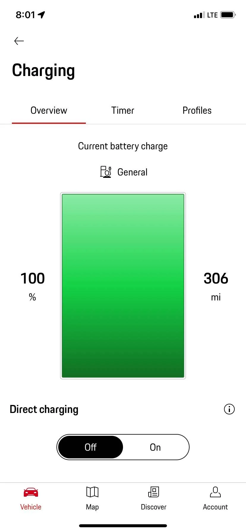 Porsche Taycan 271 miles!  100% charged. What’s your range shown? 4653E7B2-ADC6-4472-B4A9-FC38B529F248