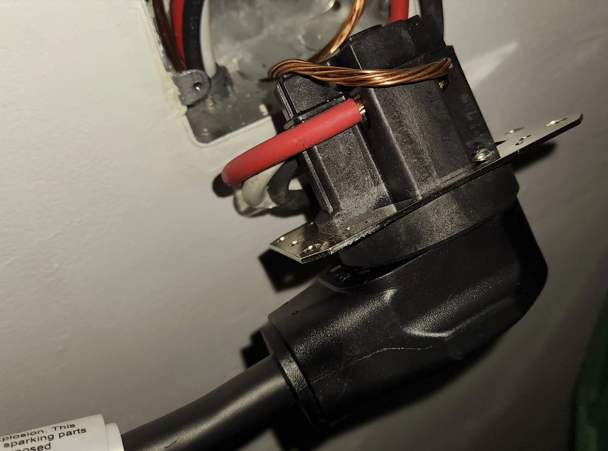 Porsche Taycan NEMA 14-50 plug is dangerously hot!! plug