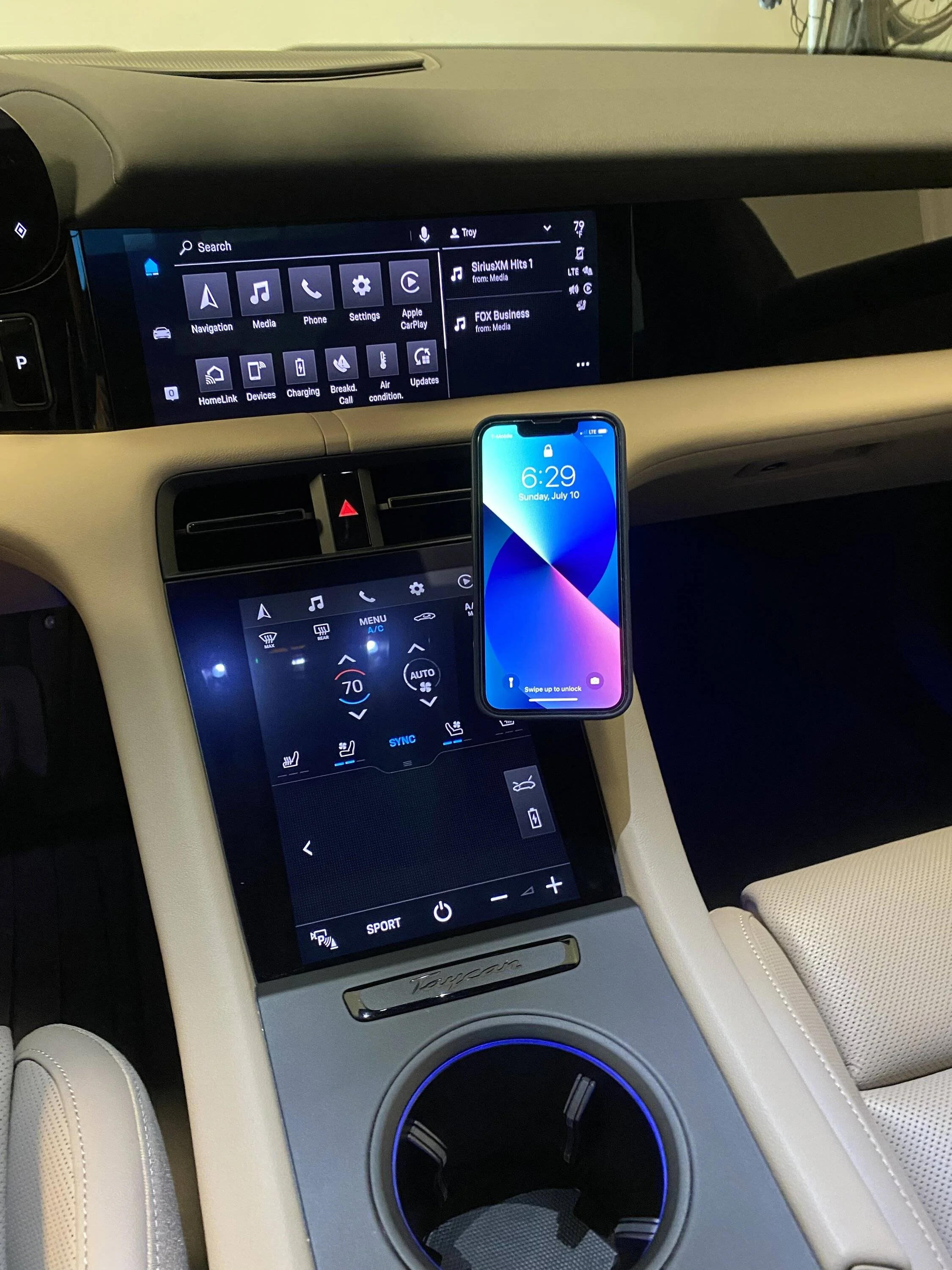 Porsche Taycan My 3D printed Taycan phone holder EBF3E11D-D6A4-470F-8818-FB3F4FBB4E80