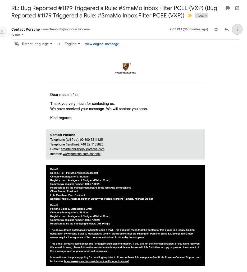 Porsche Taycan Does anyone have mobile app issue? 1658601888397