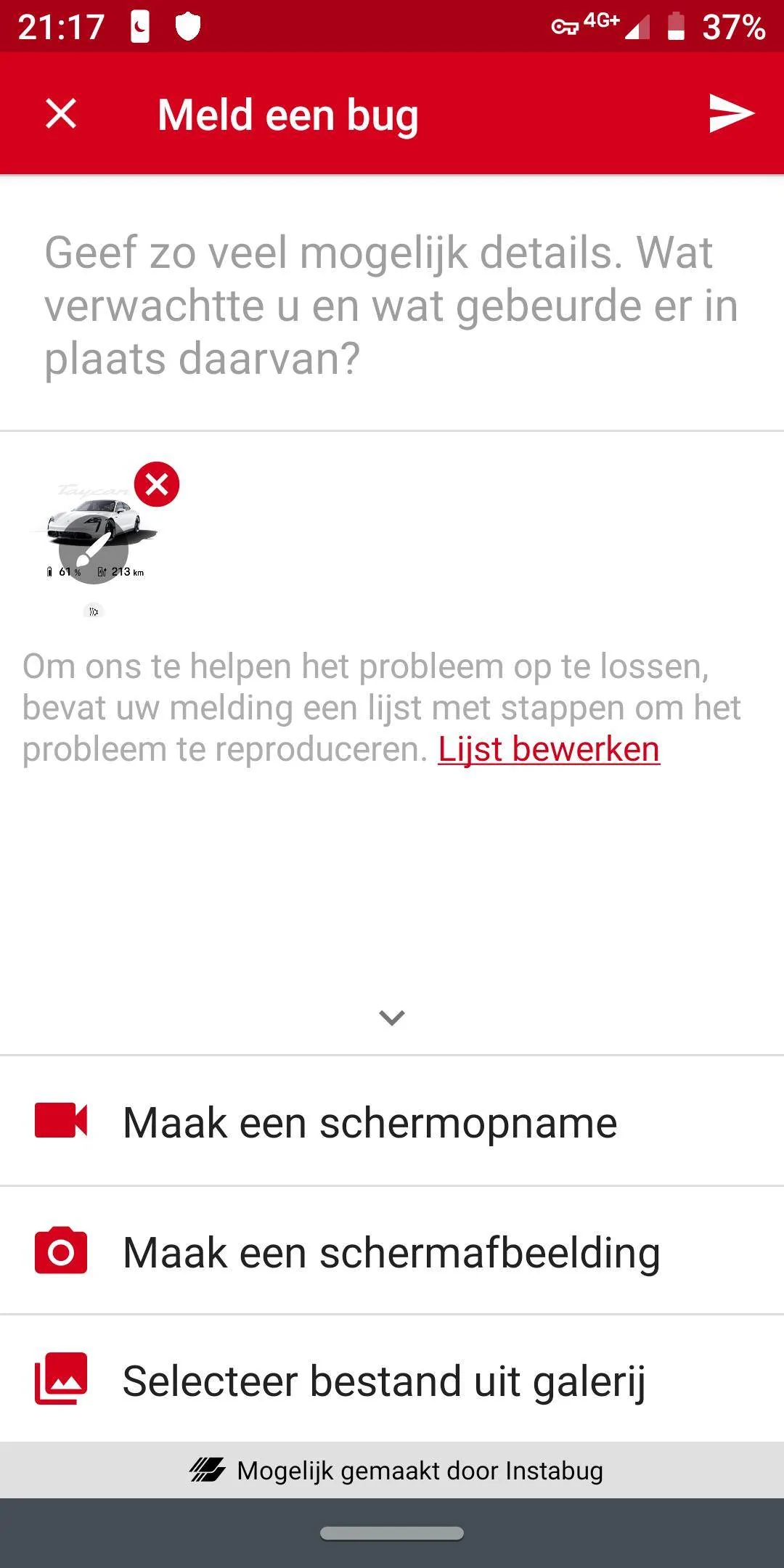 Porsche Taycan Does anyone have mobile app issue? Screenshot_20220723-211757