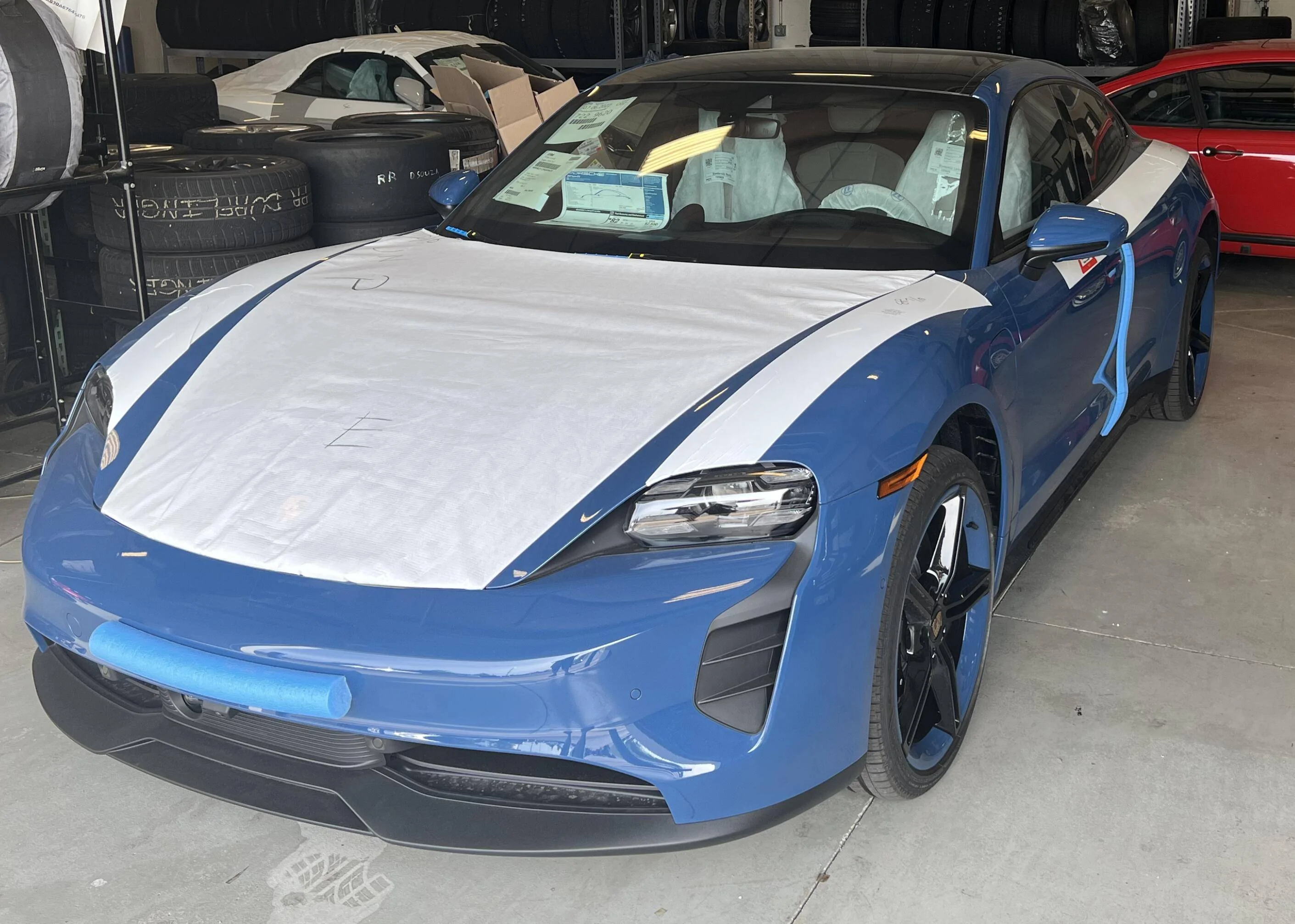 Porsche Taycan July 2022 Delivery Screen Shot 2022-07-23 at 7.17.00 PM