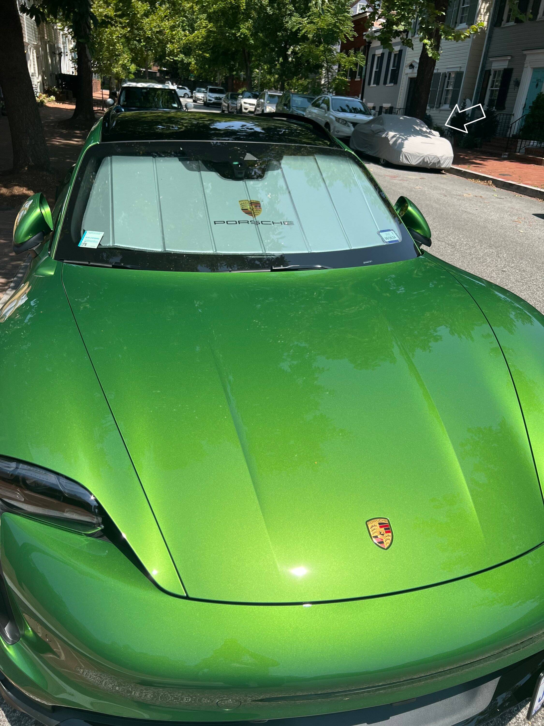 Porsche Taycan Any point to using sunshade when you have a glass roof? 5583F75A-C371-465C-A7B2-443B34F44E43