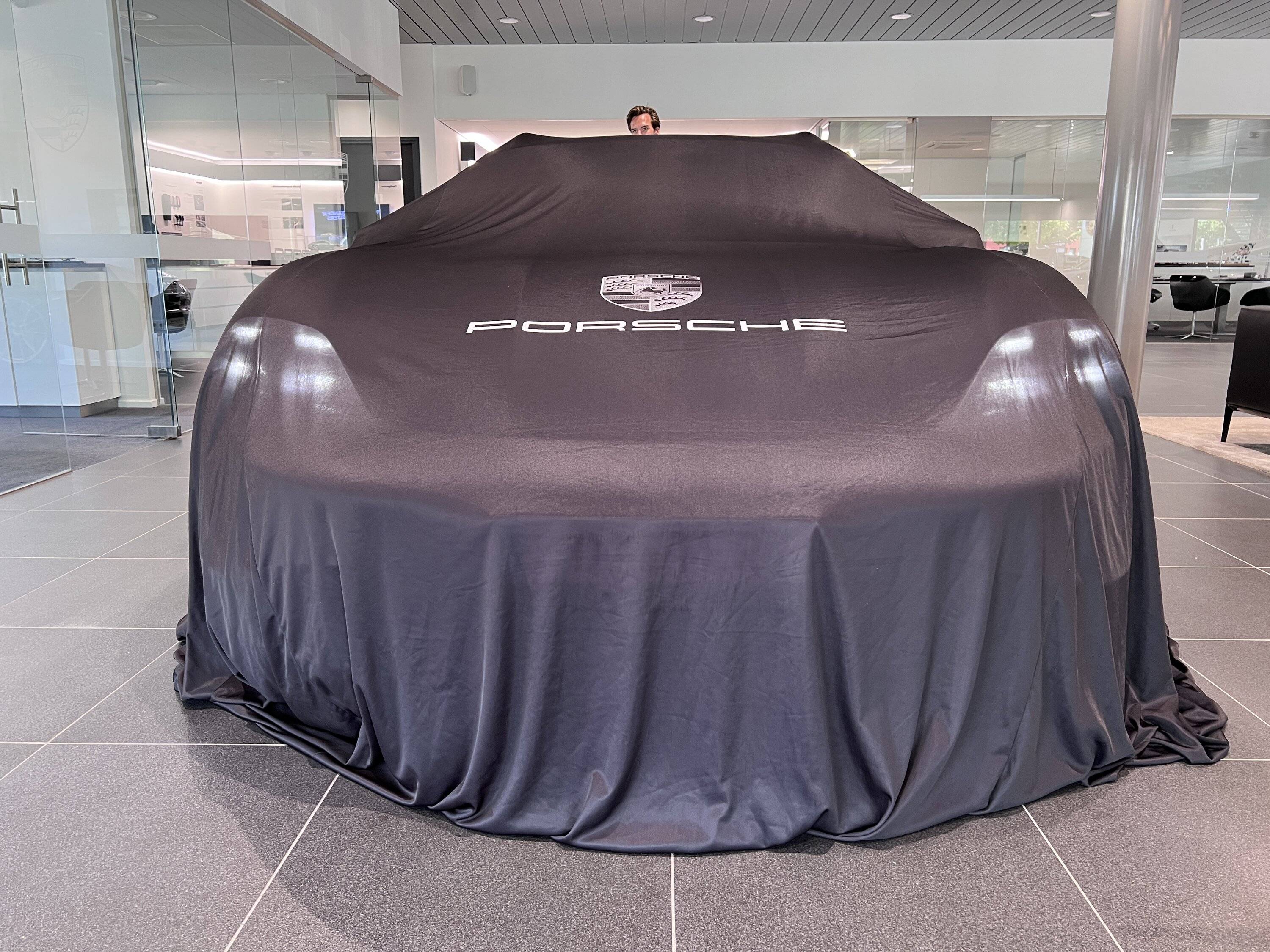 Porsche Taycan Today was a good day... Pickup CT4S day! 20220716_102617017_iOS