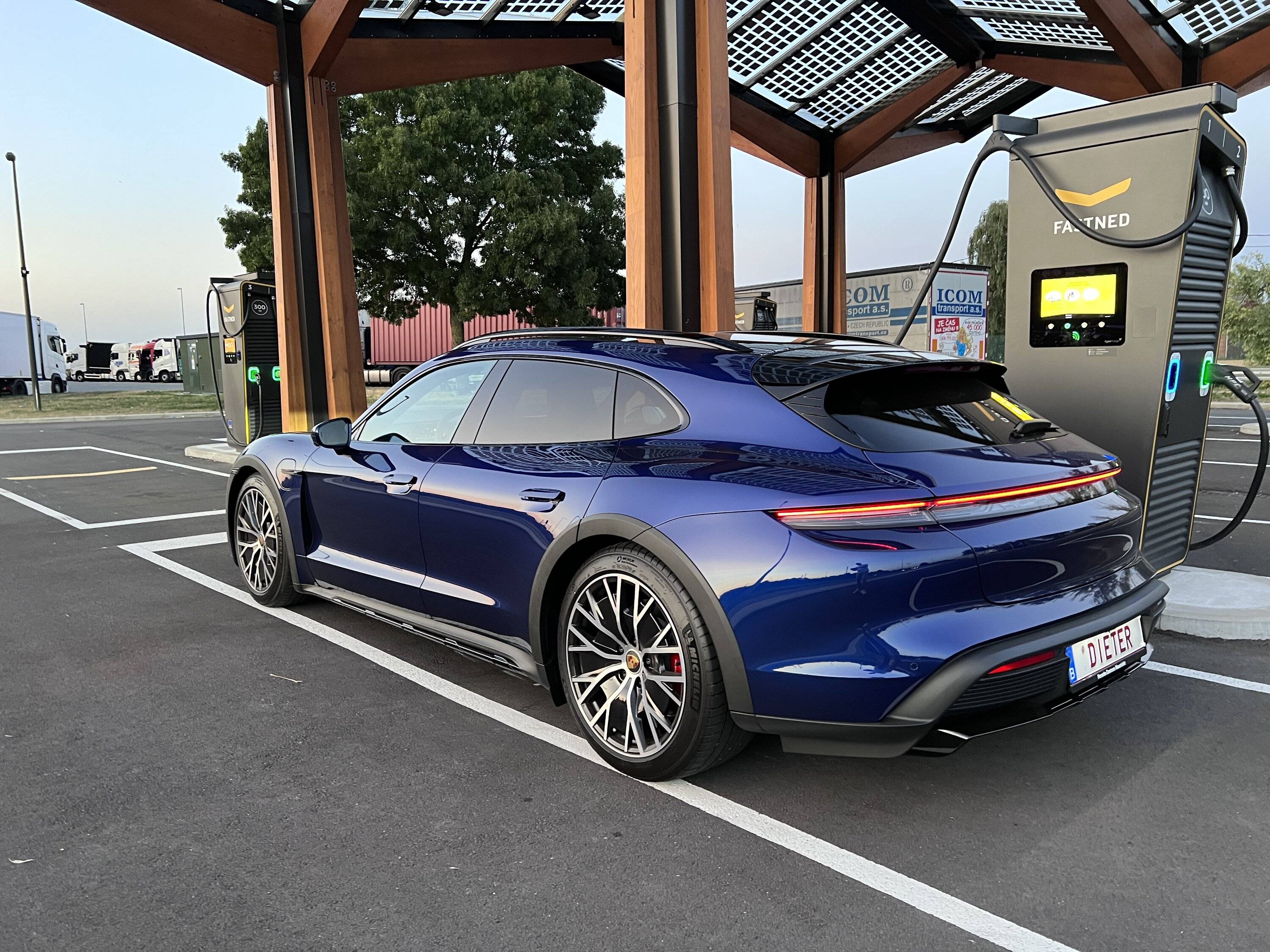 Porsche Taycan Today was a good day... Pickup CT4S day! 20220719_195621373_iOS