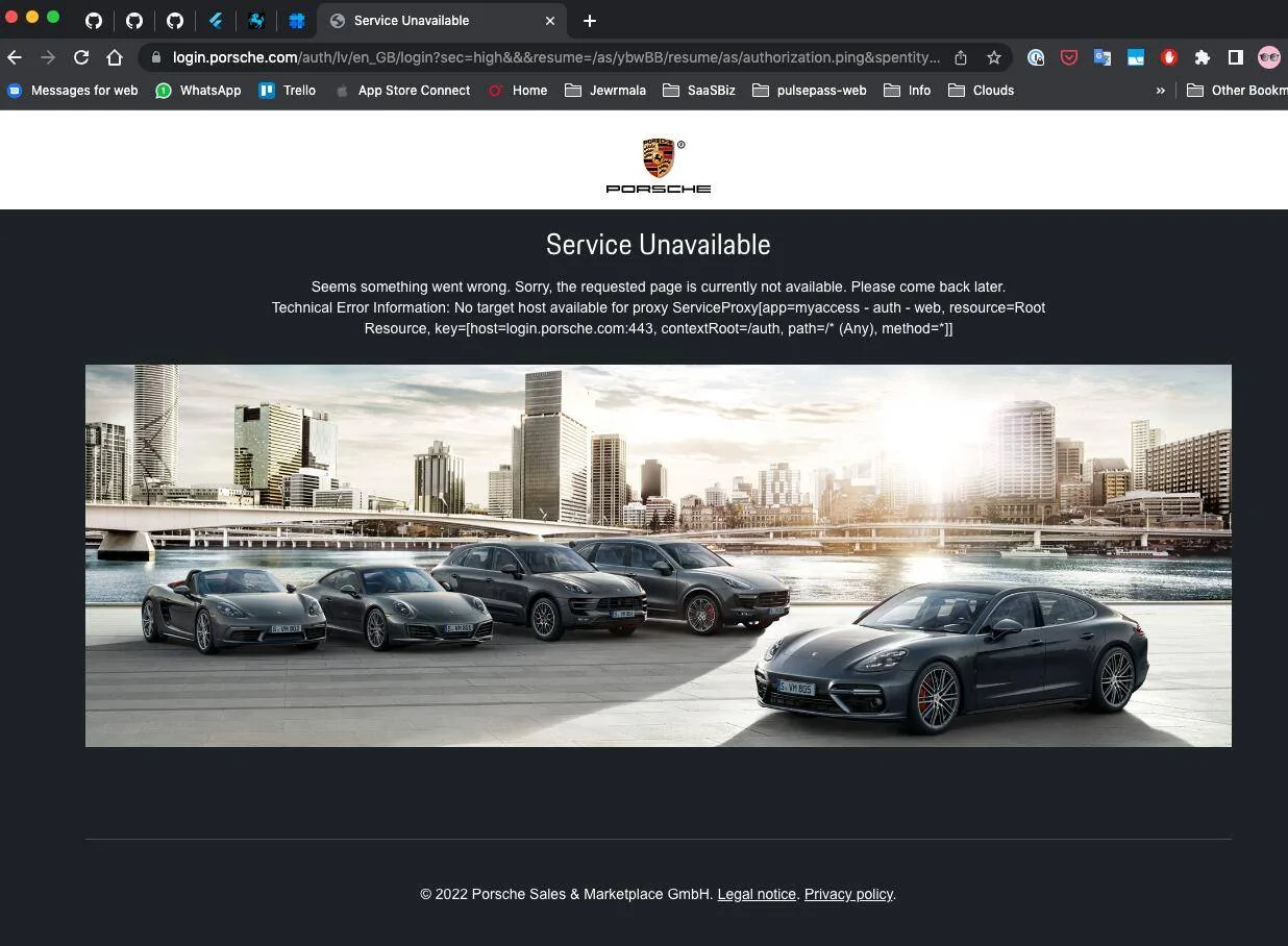 Porsche Taycan Does anyone have mobile app issue? 1658847932100